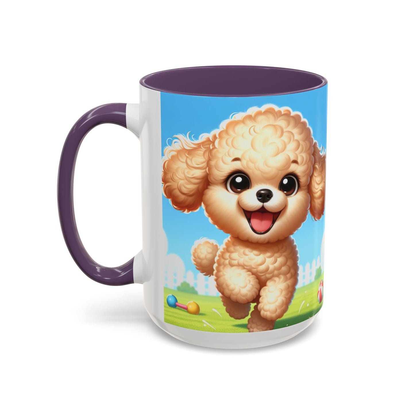Miniature Poodle Accent Coffee Mug - Perfect Gift for Dog Lovers