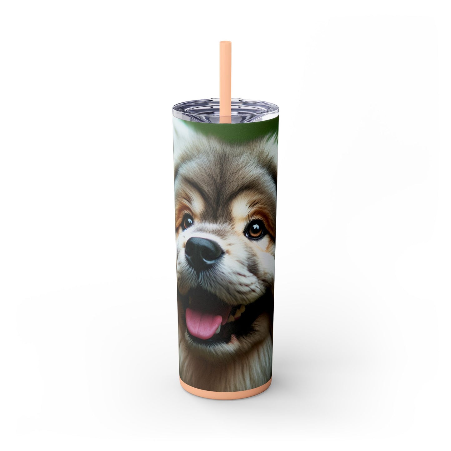 Tibetan Kyi Apso Tumbler with Straw, 20oz