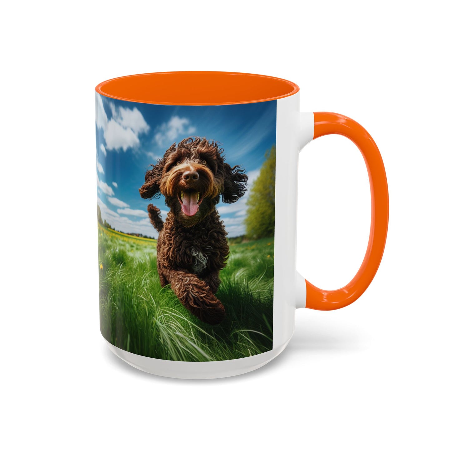 Wetterhoun Accent Coffee Mug - Perfect Gift for Dog Lovers