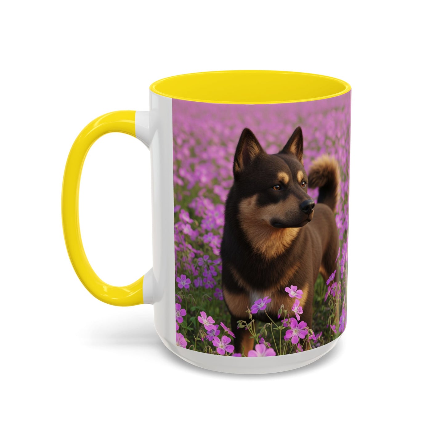 Cadabomb Okami Accent Coffee Mug - Perfect Gift for Dog Lovers