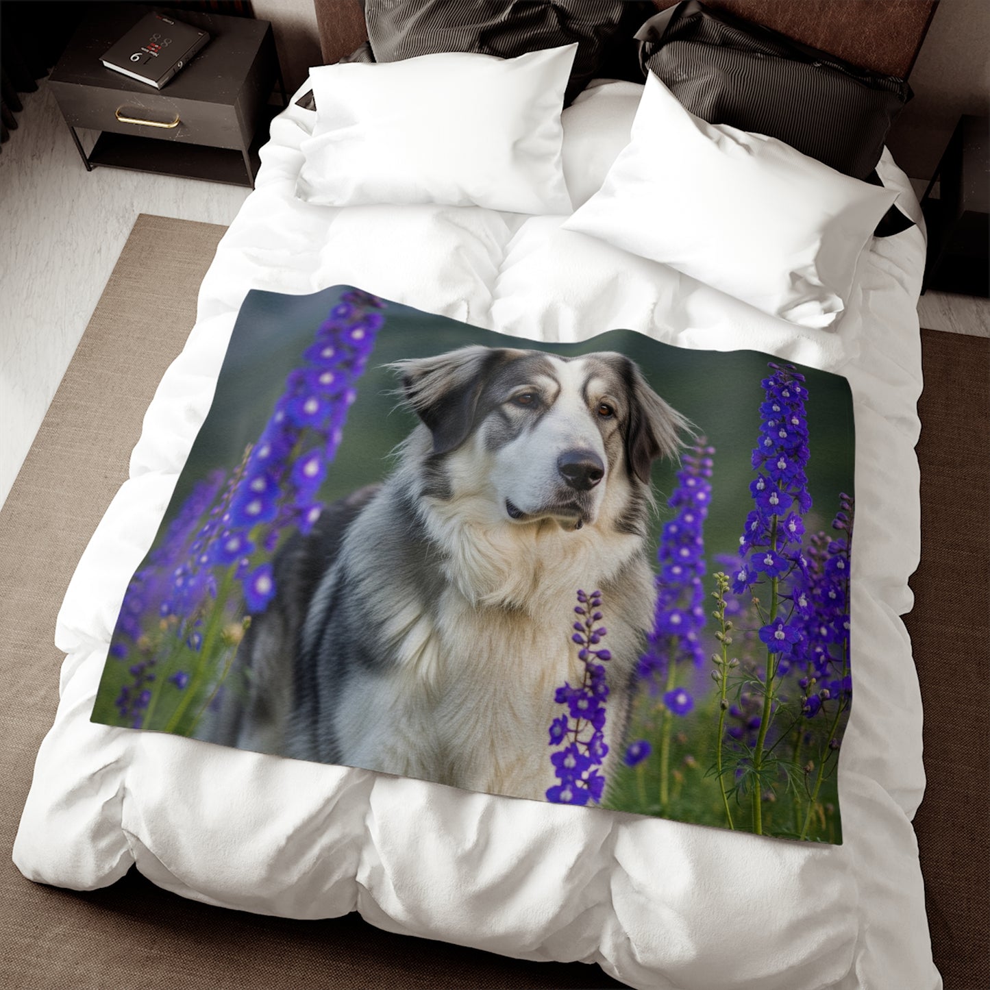 Tatra Shepherd Dog Sweatshirt Blanket