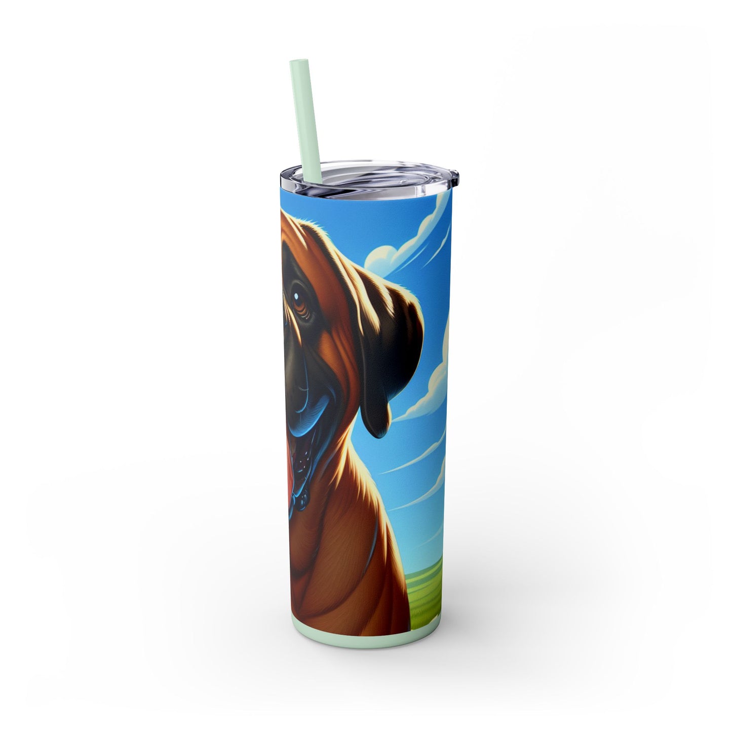 Mastiff Tumbler with Straw, 20oz