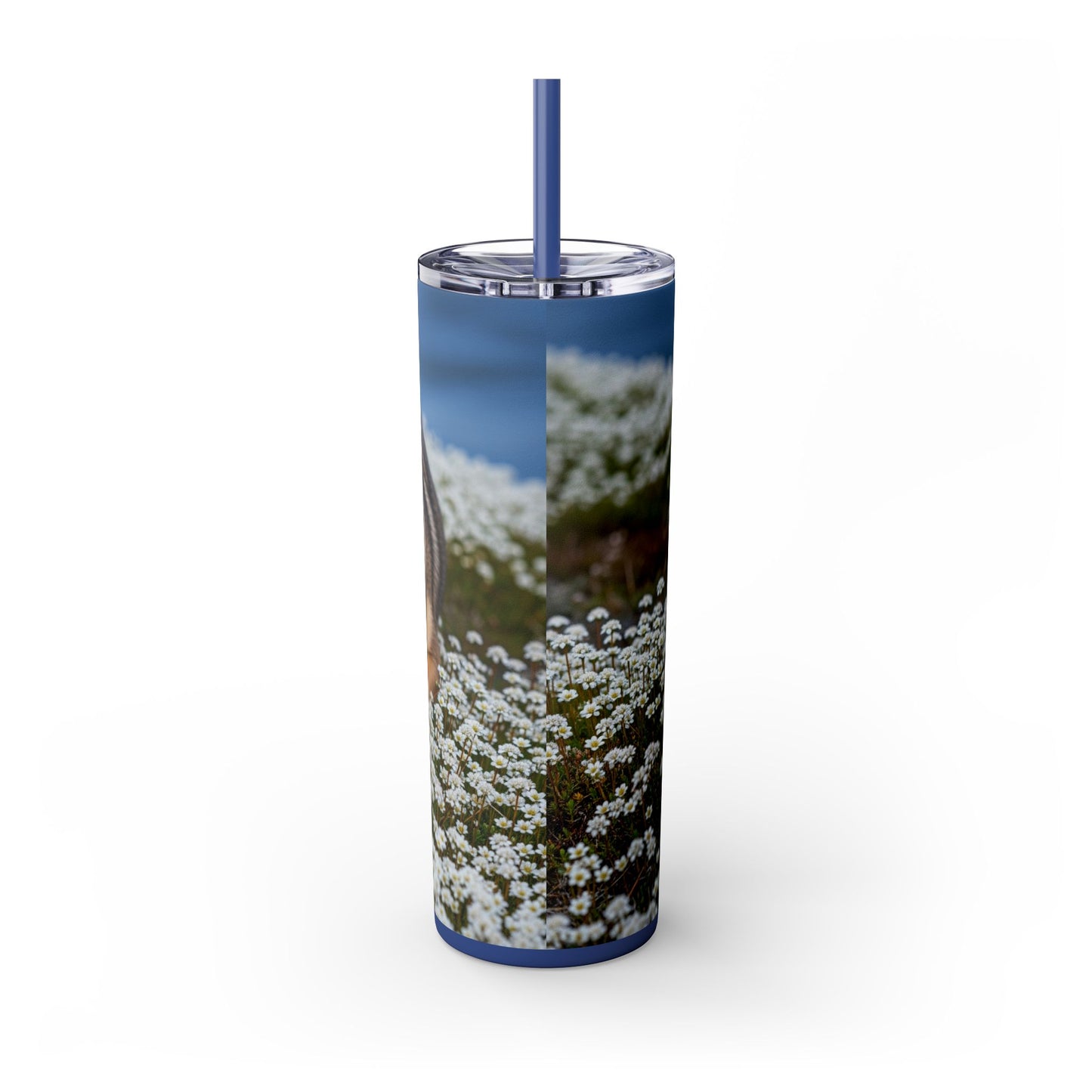 Norwegian Lundehund Tumbler with Straw, 20oz