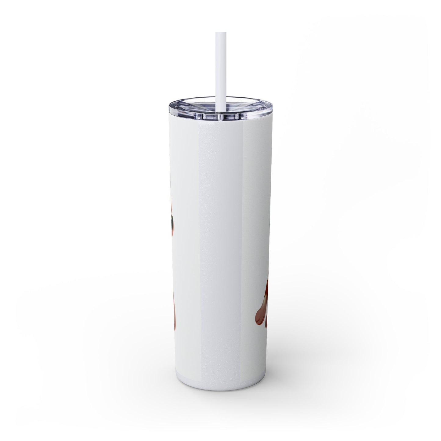Basenji Tumbler with Straw, 20oz