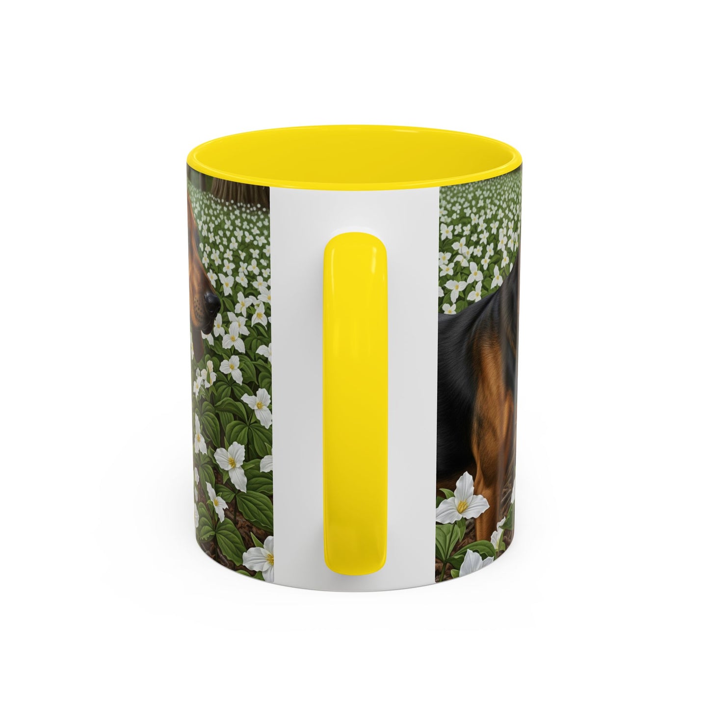Treeing Walker Coonhound Accent Coffee Mug - Perfect Gift for Dog Lovers
