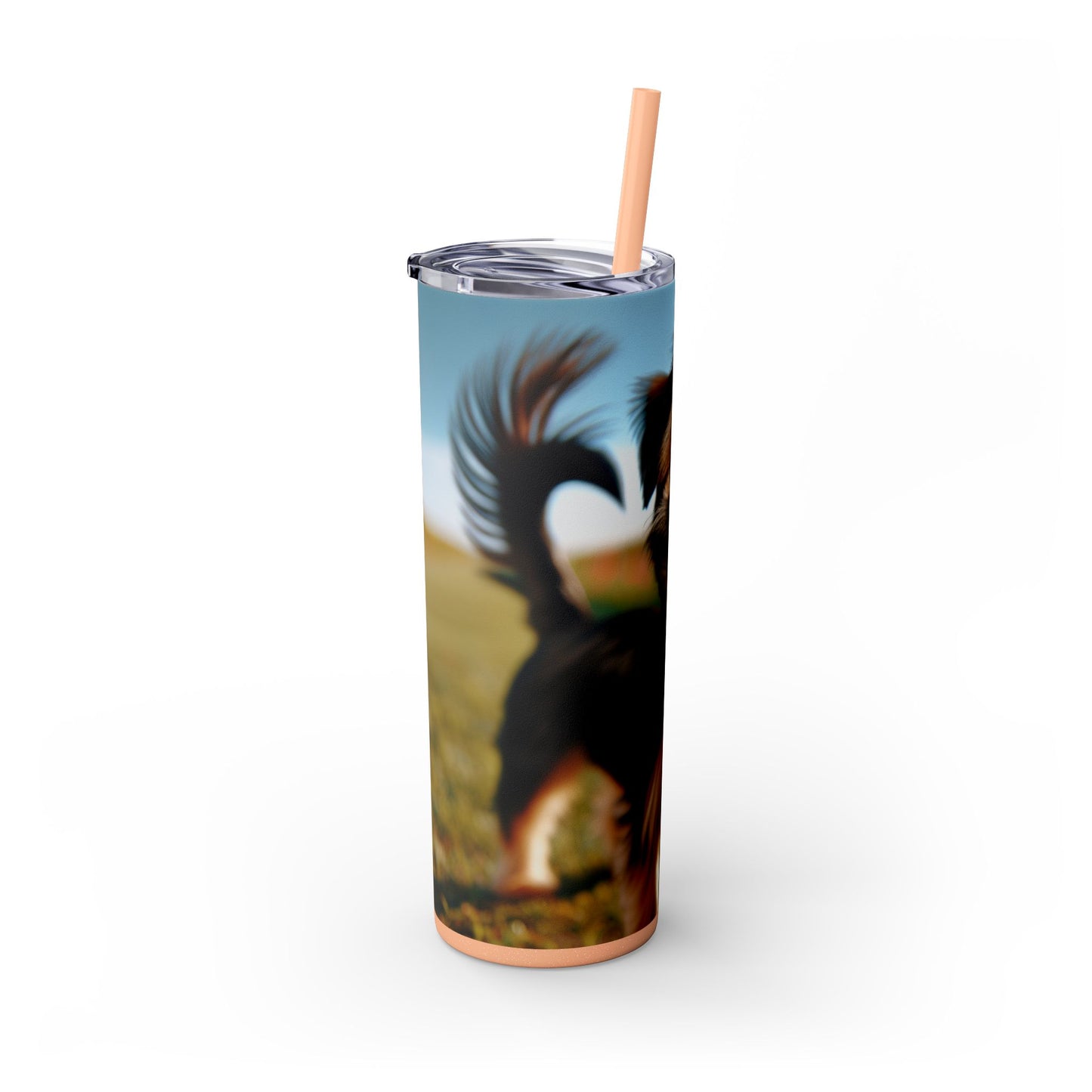 Griffon Bruxellois Tumbler with Straw, 20oz