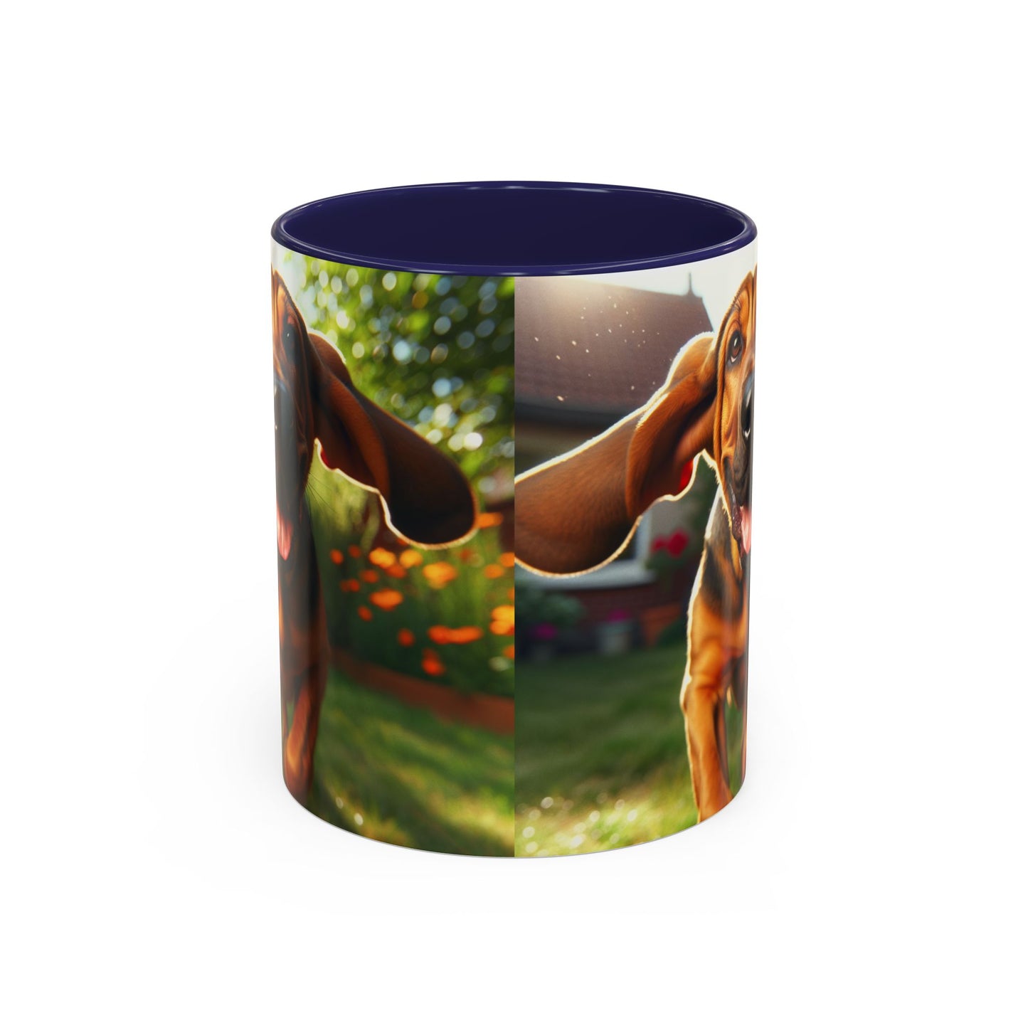 Bloodhound Accent Coffee Mug - Perfect Gift for Dog Lovers