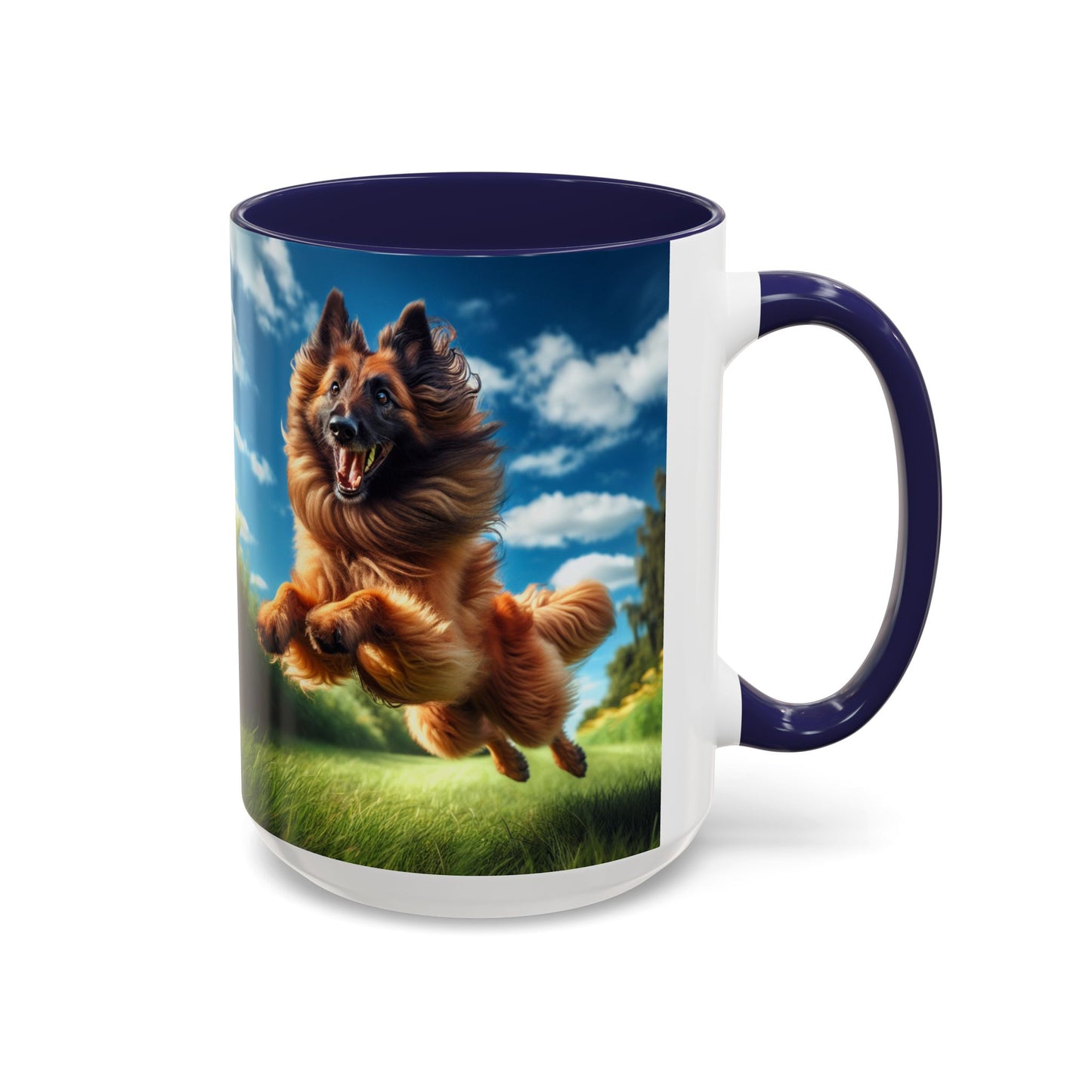 Belgian Shepherd Dog Laekenois Accent Coffee Mug - Perfect Gift for Dog Lovers