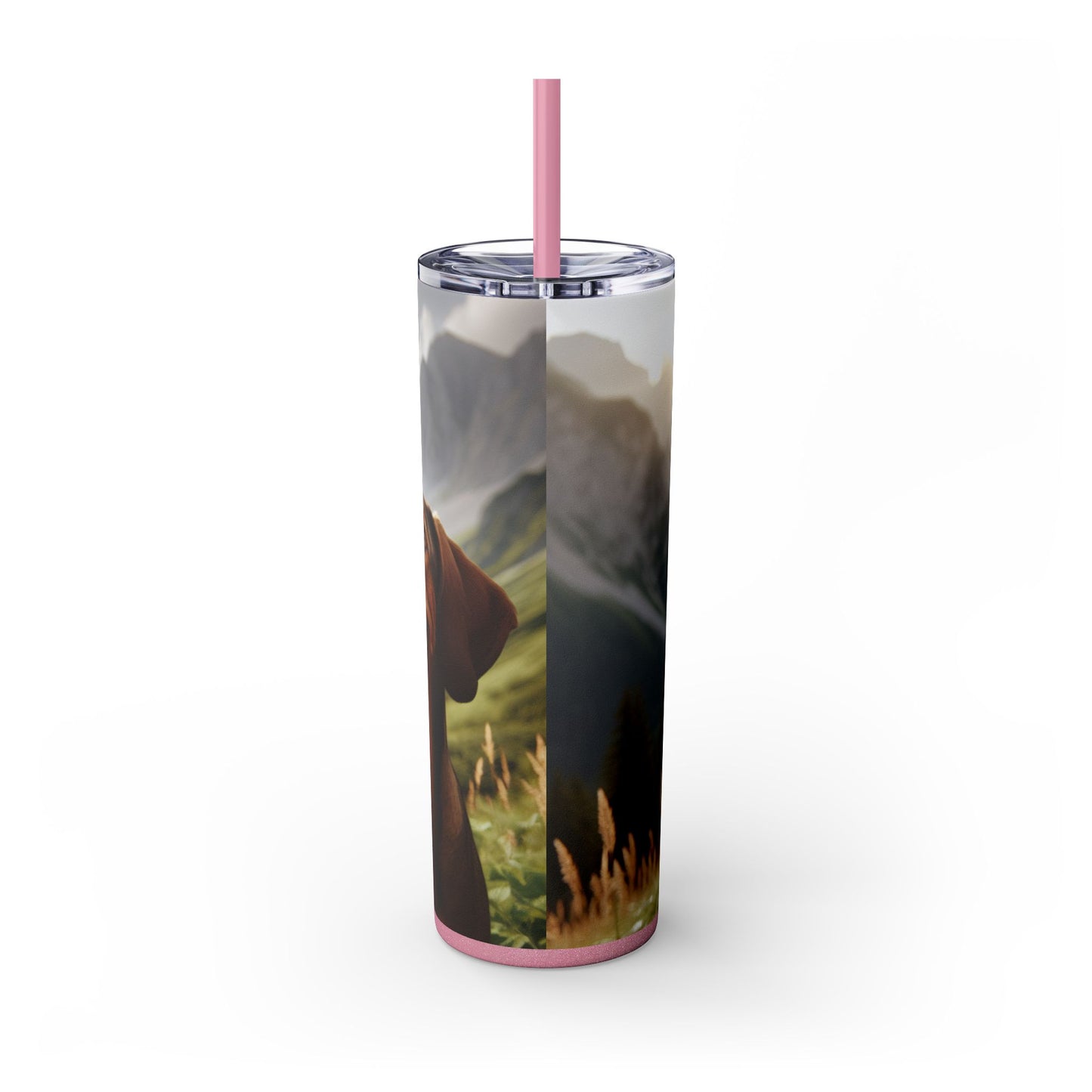 Bavarian Mountain Scent Hound Tumbler with Straw, 20oz
