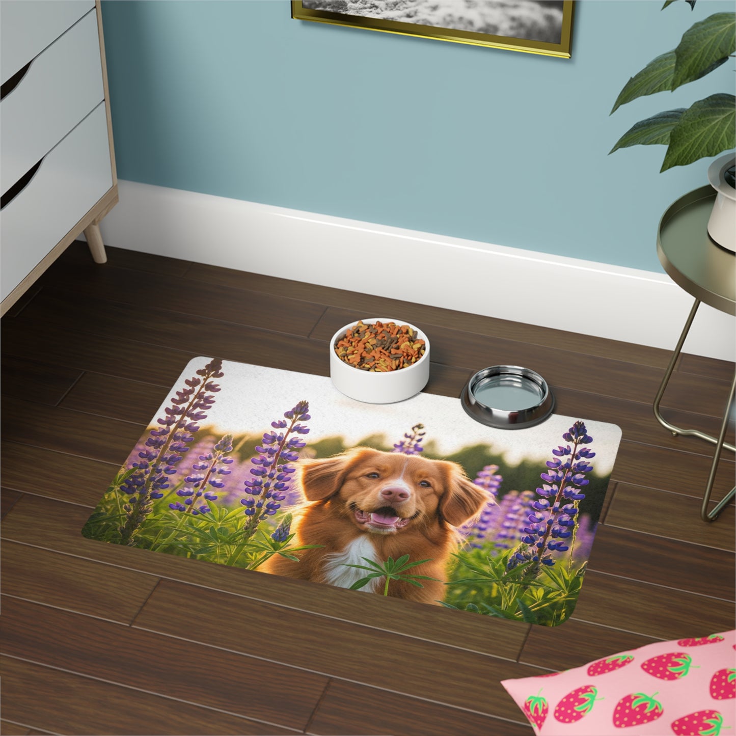 Pet Food Mat (12x18) - Nova Scotia Duck Tolling Retriever