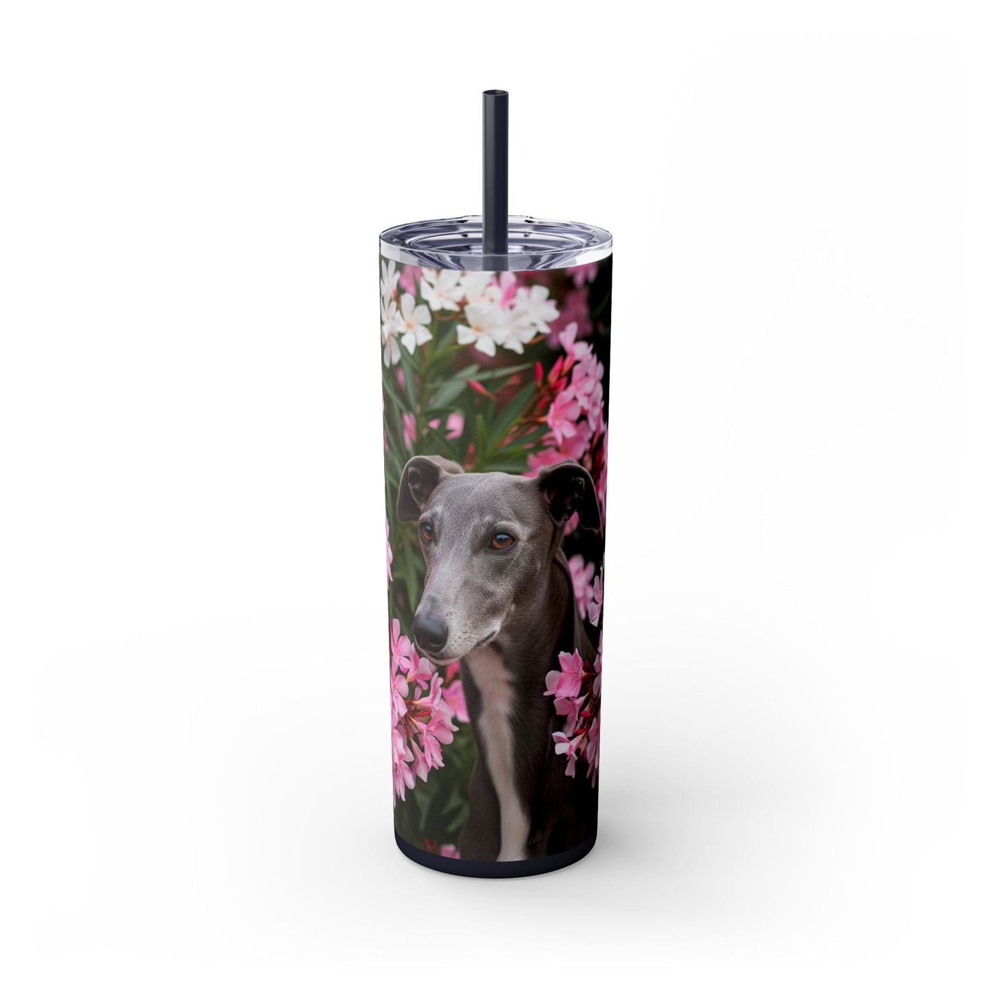 Greyhound Tumbler with Straw, 20oz