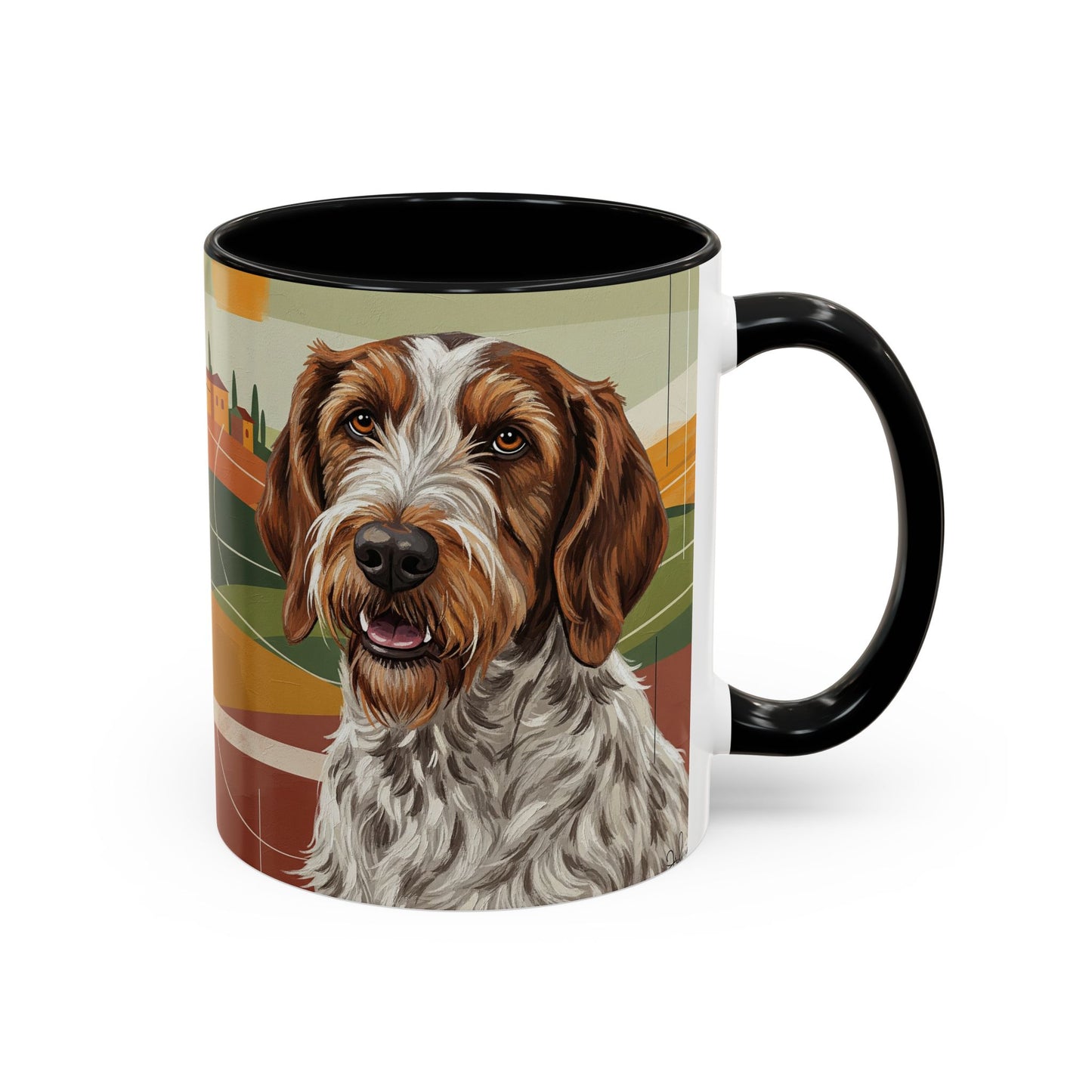 Spinone Italiano Accent Coffee Mug - Perfect Gift for Dog Lovers