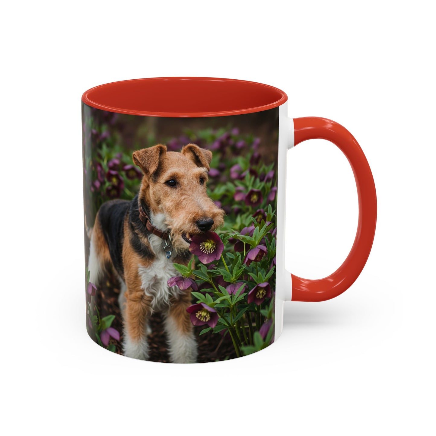 Wire Fox Terrier Accent Coffee Mug - Perfect Gift for Dog Lovers