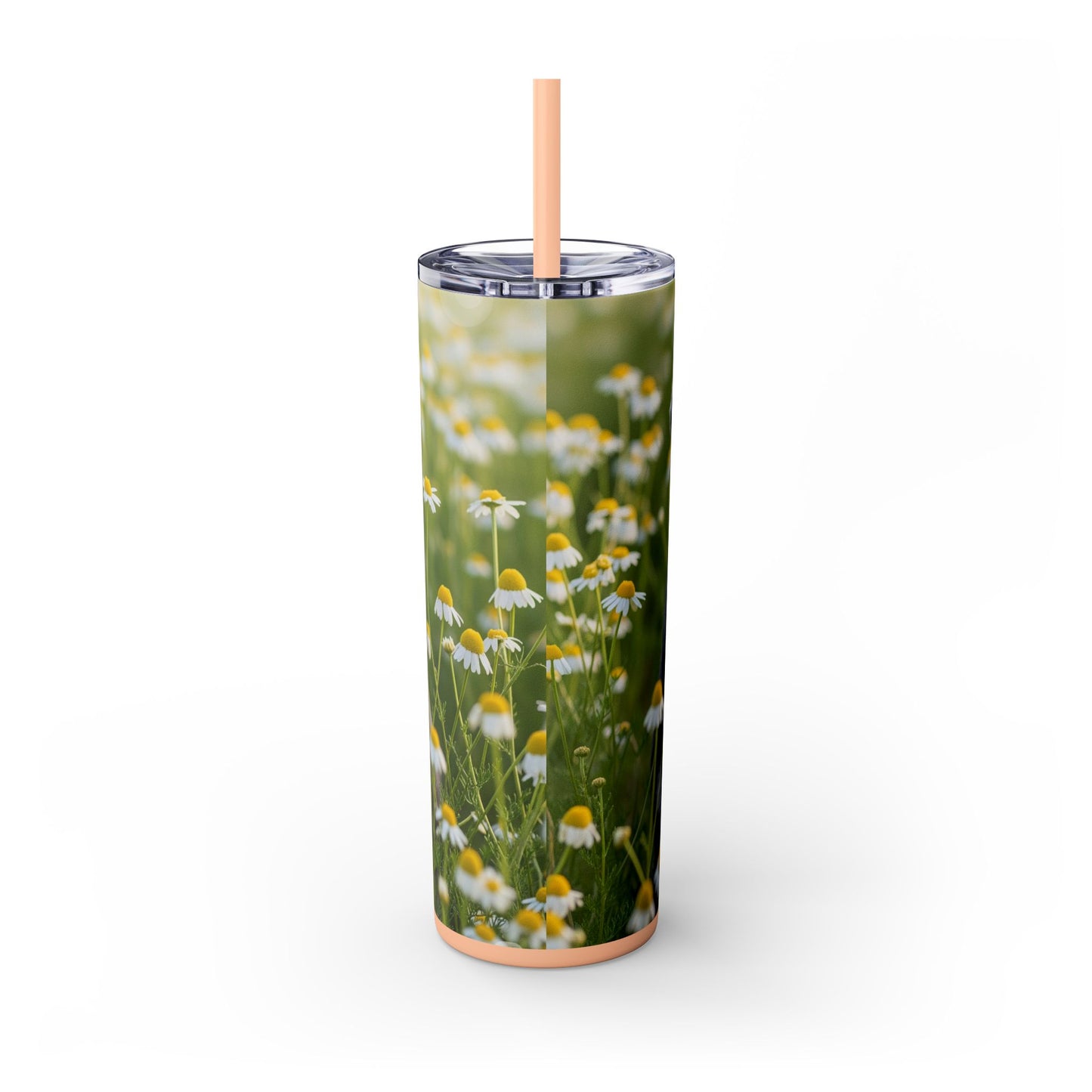 Miniature Schnauzer Skinny Tumbler with Straw, 20oz