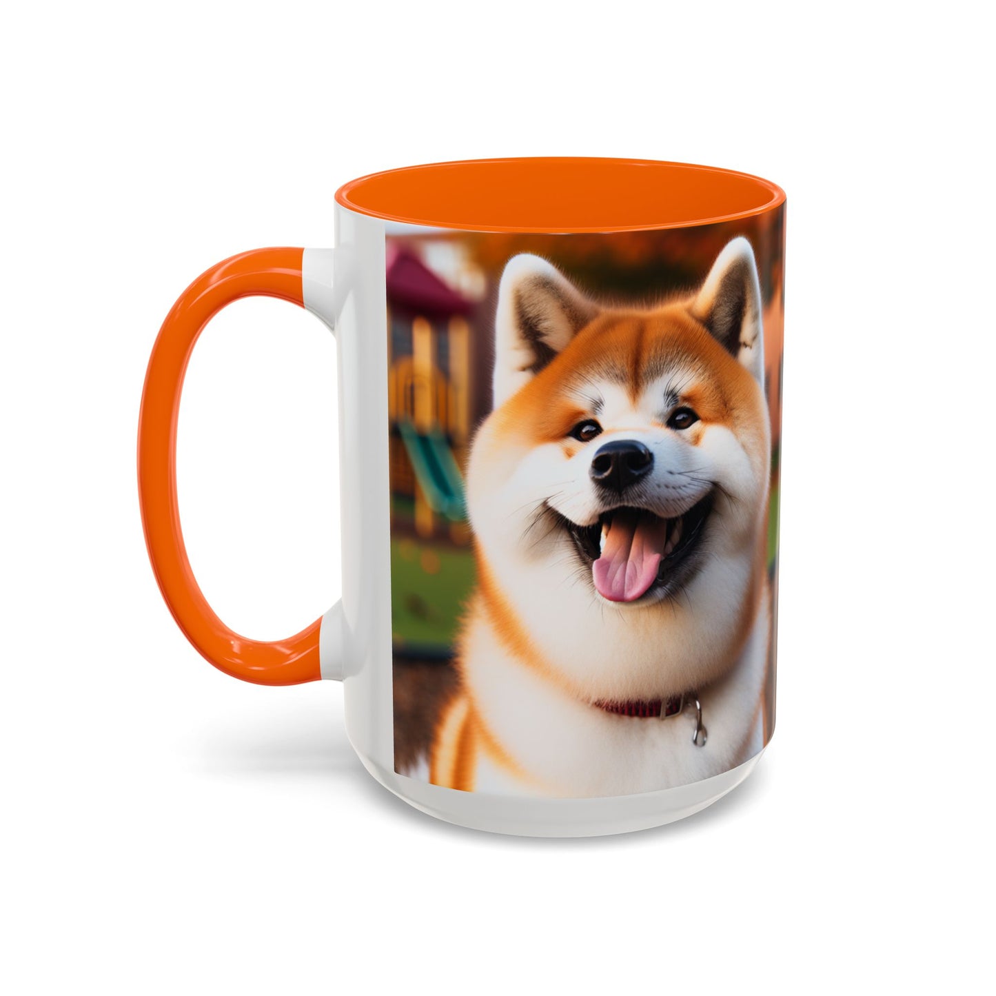 Japanese Akitainu Accent Coffee Mug - Perfect Gift for Dog Lovers
