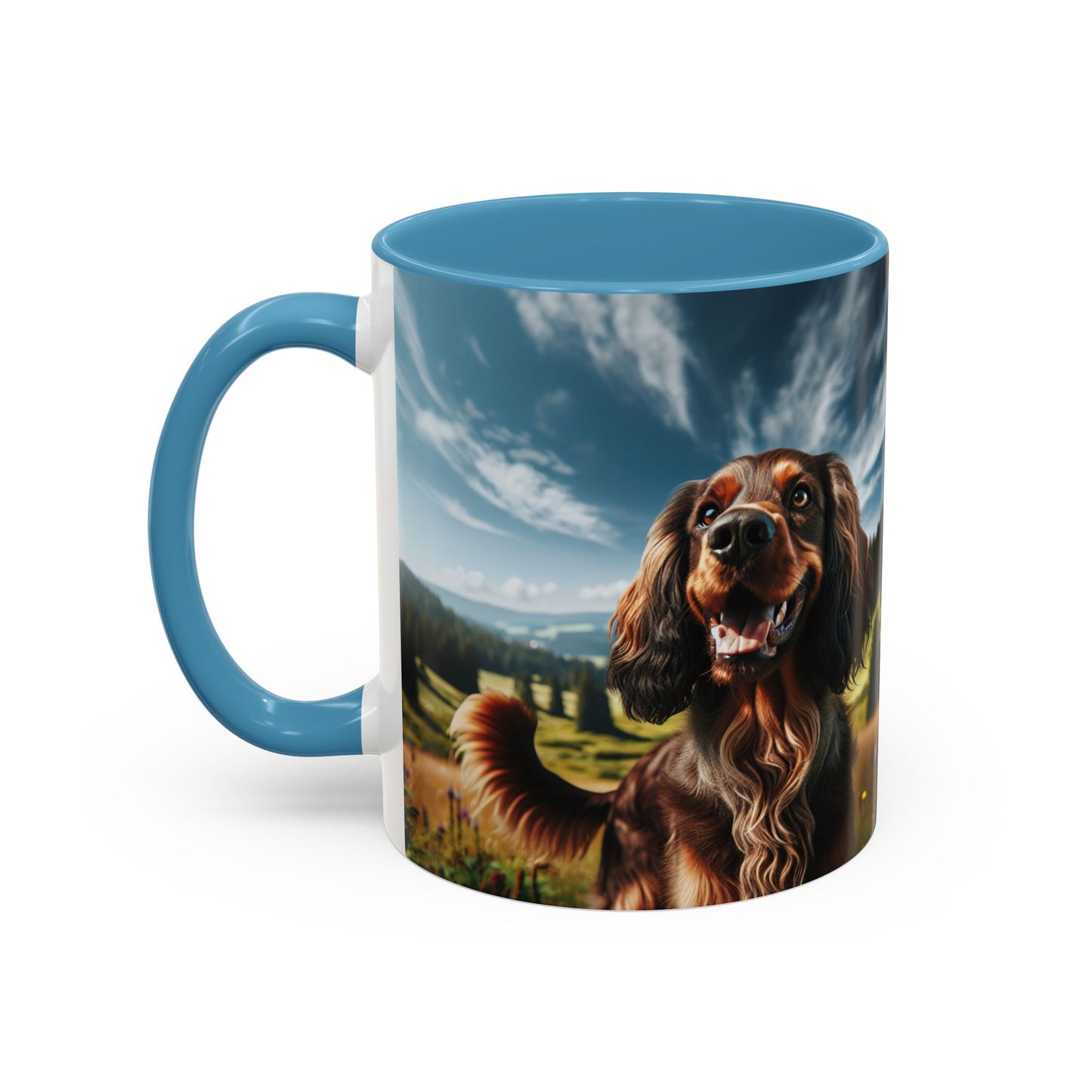 Deutscher Wachtelhund Accent Coffee Mug - Perfect Gift for Dog Lovers