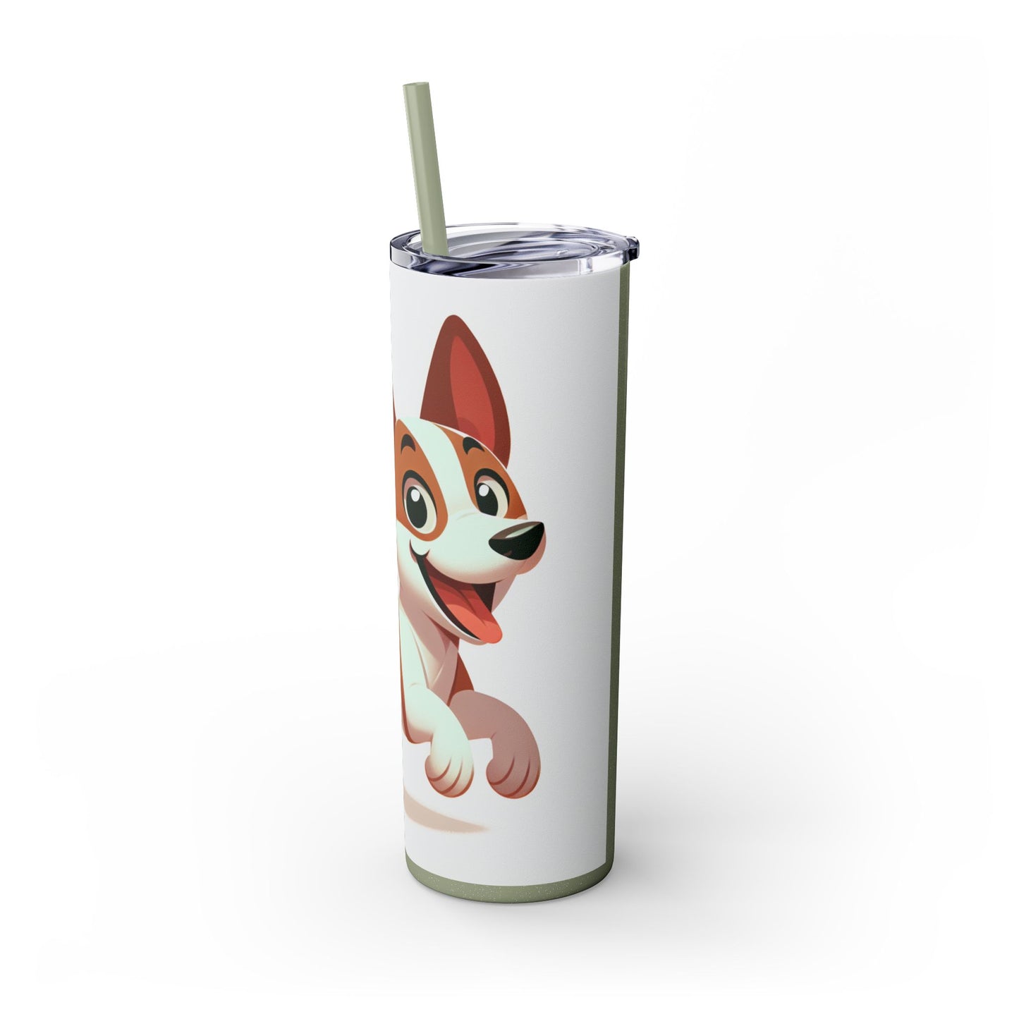 Basenji Tumbler with Straw, 20oz