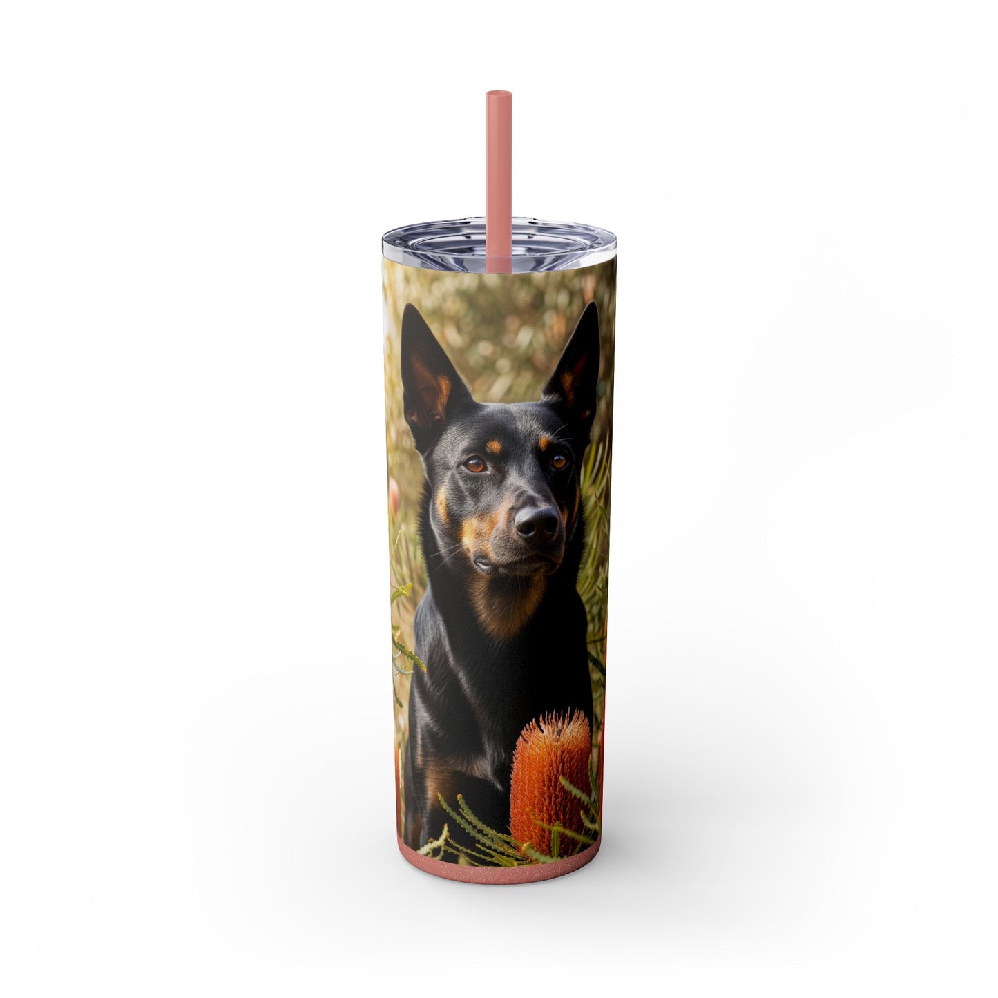 Working Kelpie Tumbler with Straw, 20oz