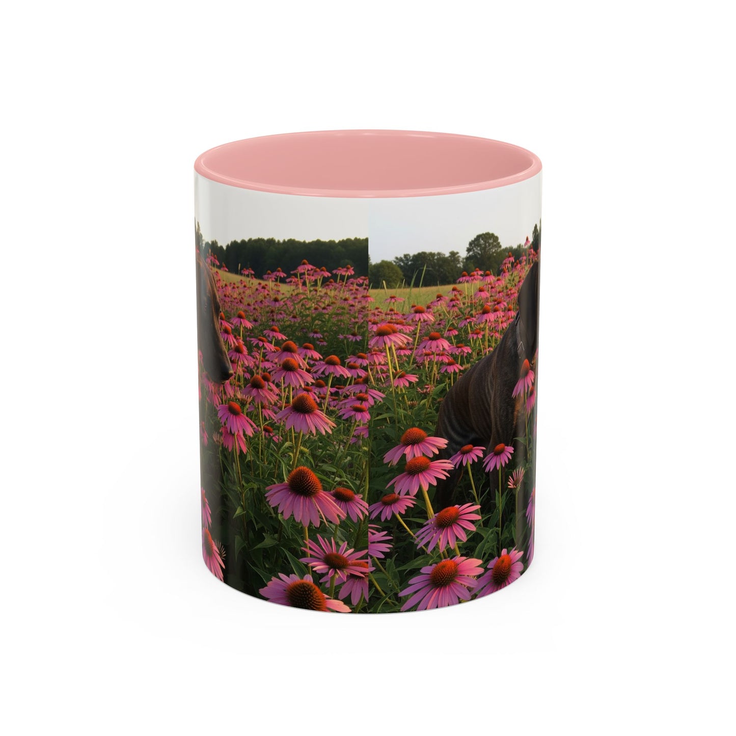 Treeing Tennessee Brindle Accent Coffee Mug - Perfect Gift for Dog Lovers