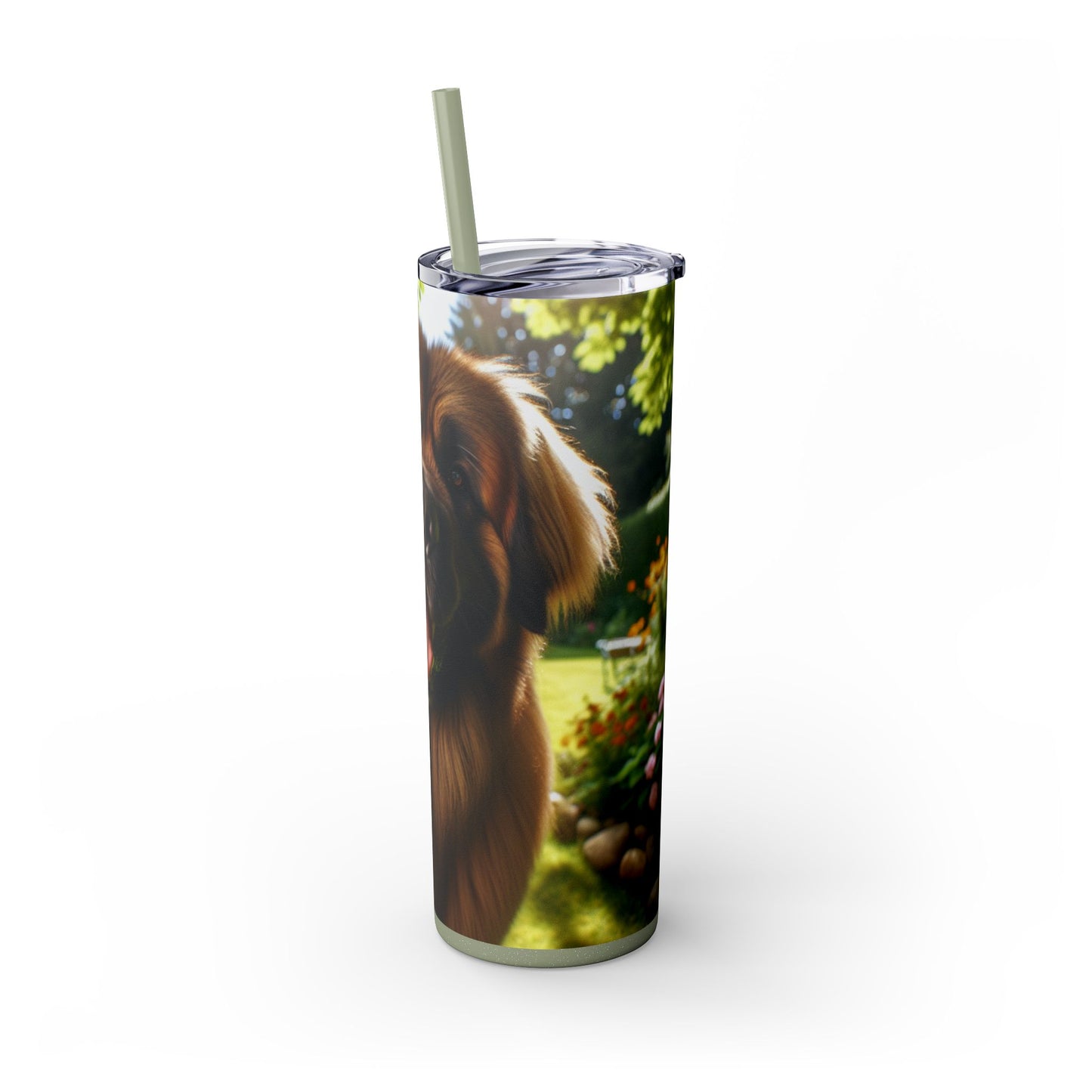 Leonberger Tumbler with Straw, 20oz