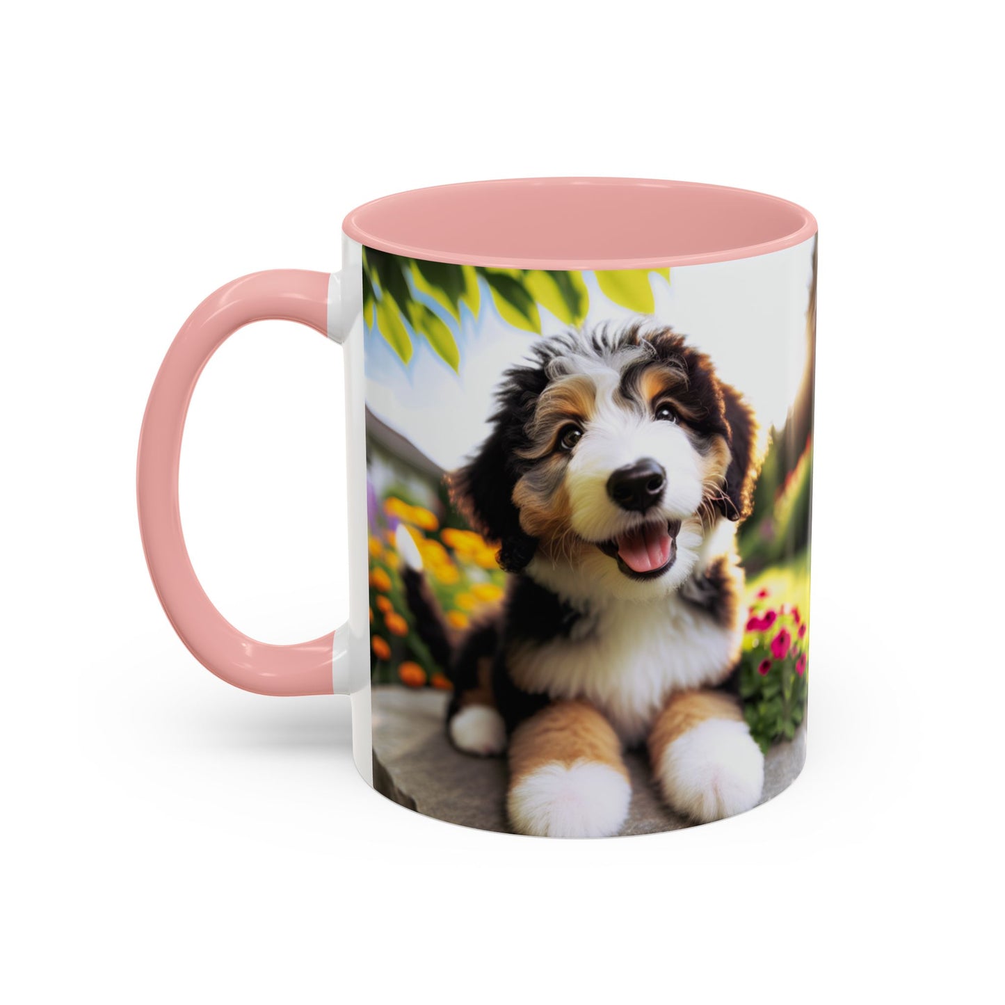 Bernedoodle Accent Coffee Mug - Perfect Gift for Dog Lovers
