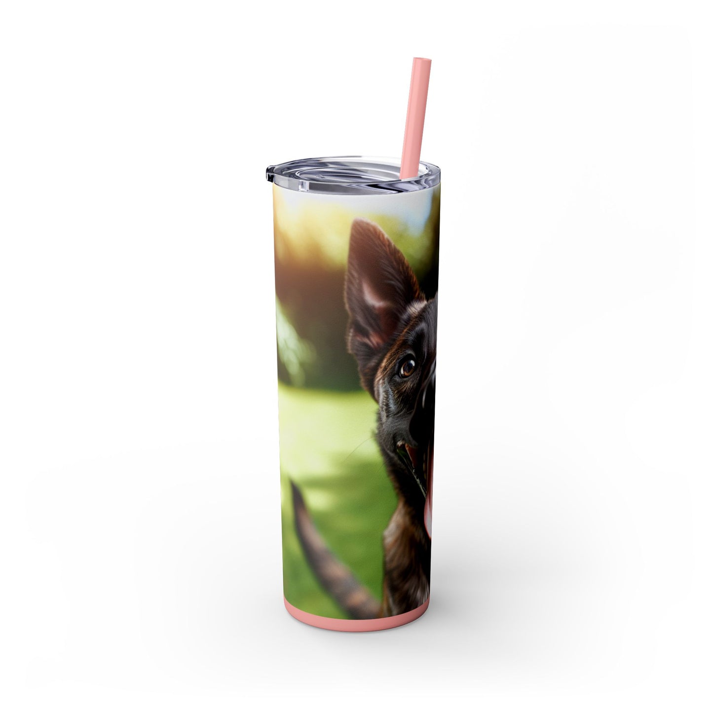 Dutch Shepherd Dog Tumbler with Straw, 20oz