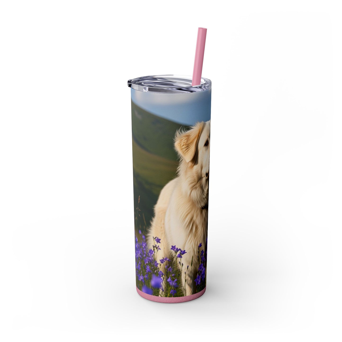 Romanian Carpathian Shepherd Tumbler with Straw, 20oz