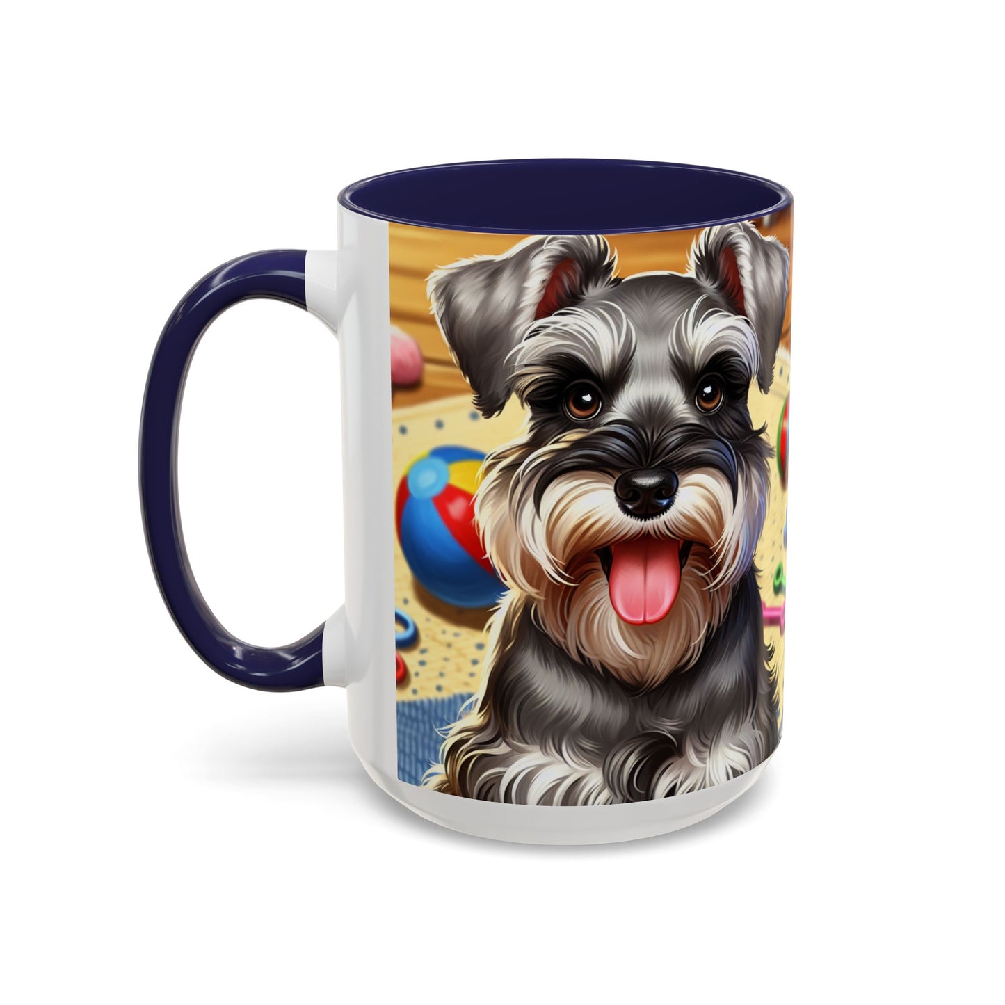Miniature Schnauzer Accent Coffee Mug - Perfect Gift for Dog Lovers