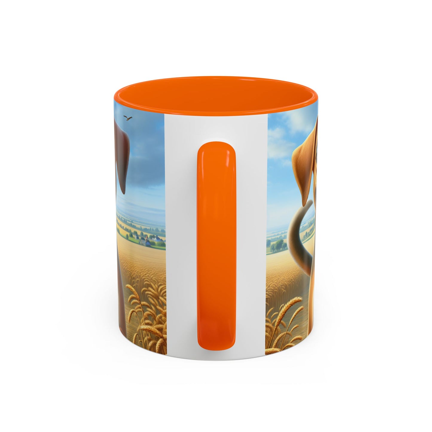 Banjara Hound Accent Coffee Mug - Perfect Gift for Dog Lovers