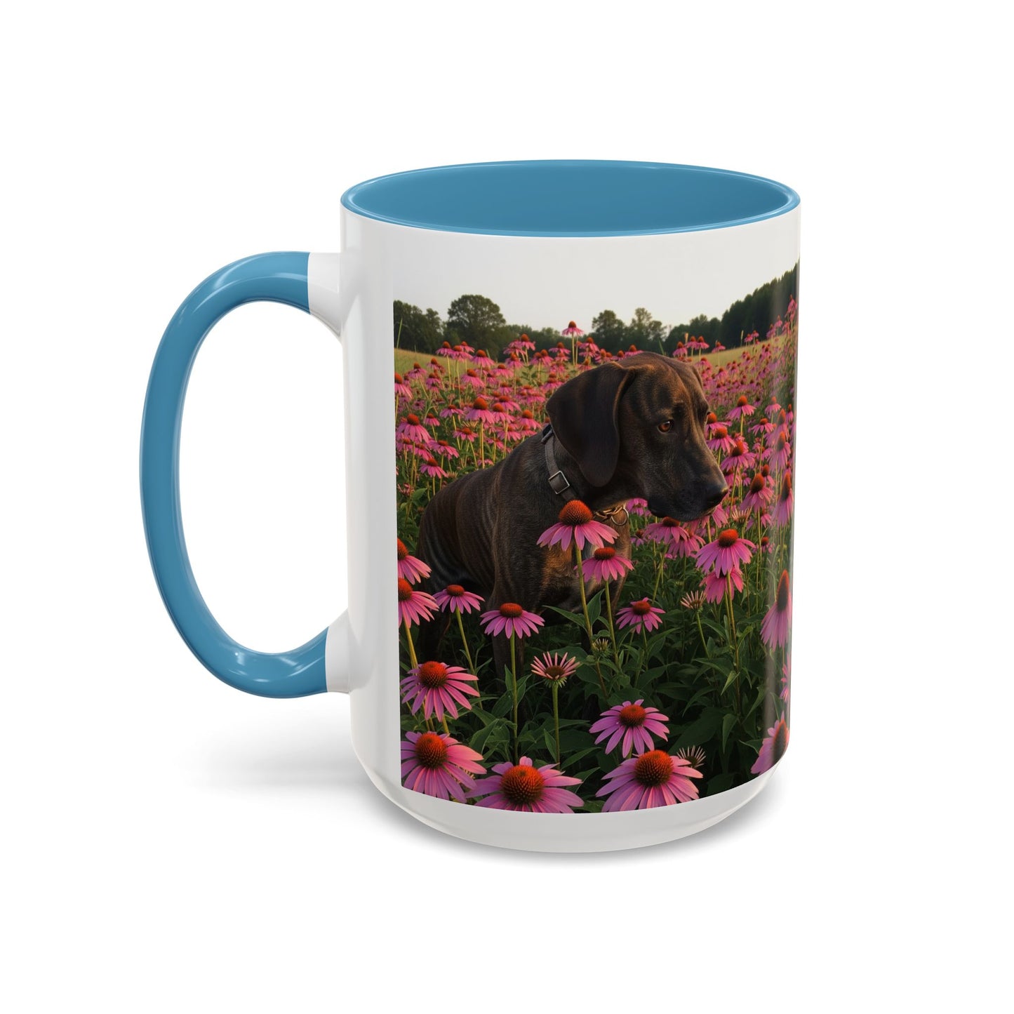 Treeing Tennessee Brindle Accent Coffee Mug - Perfect Gift for Dog Lovers