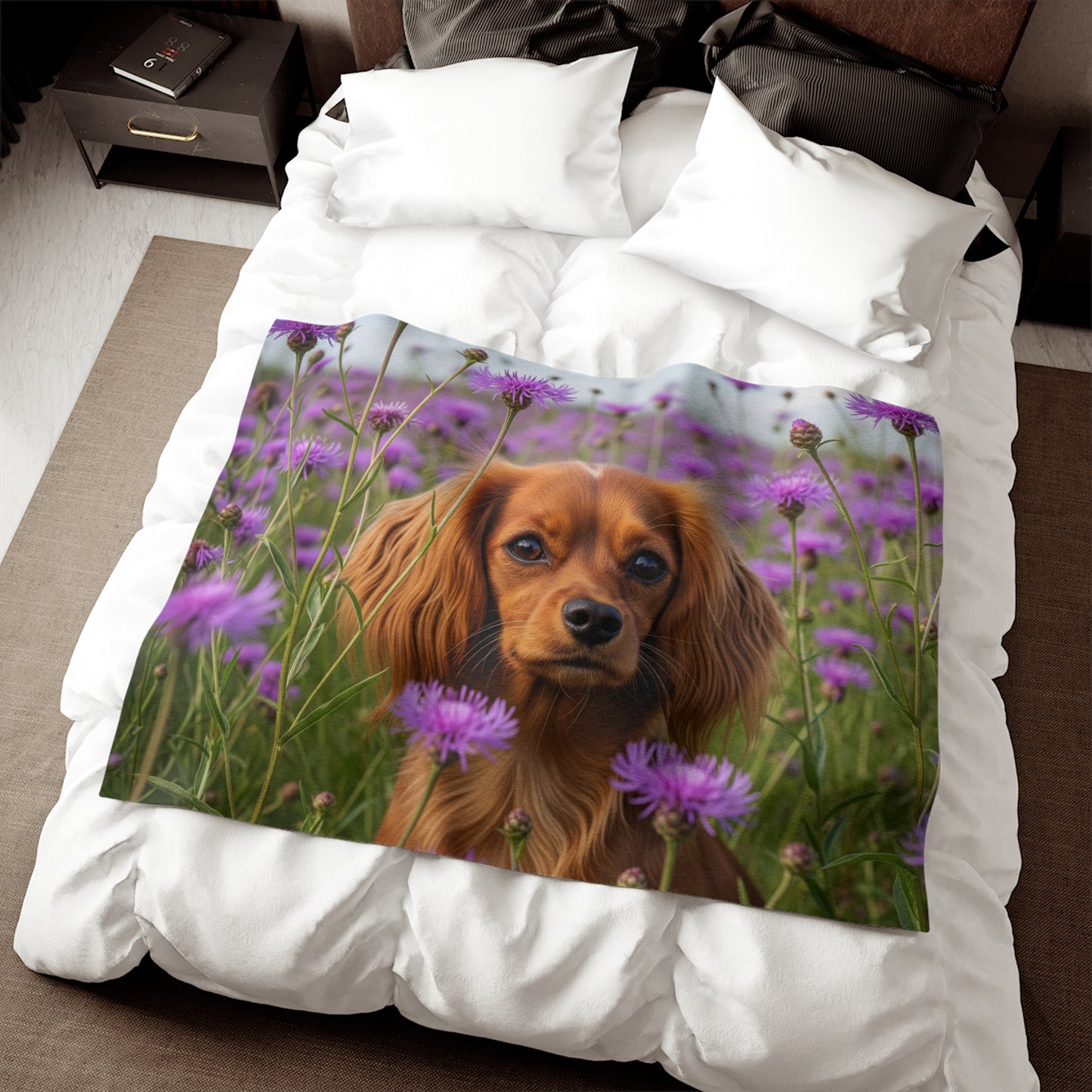 English Toy Spaniel Sweatshirt Blanket