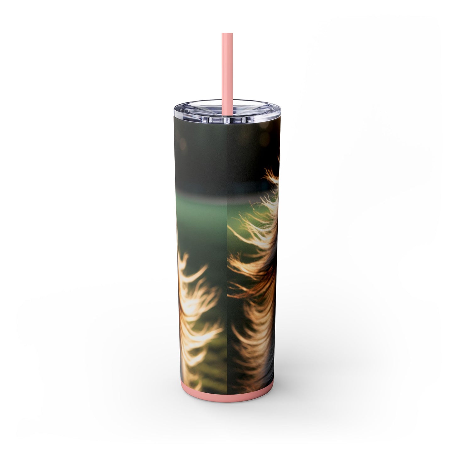 Bearded Collie Tumbler with Straw, 20oz