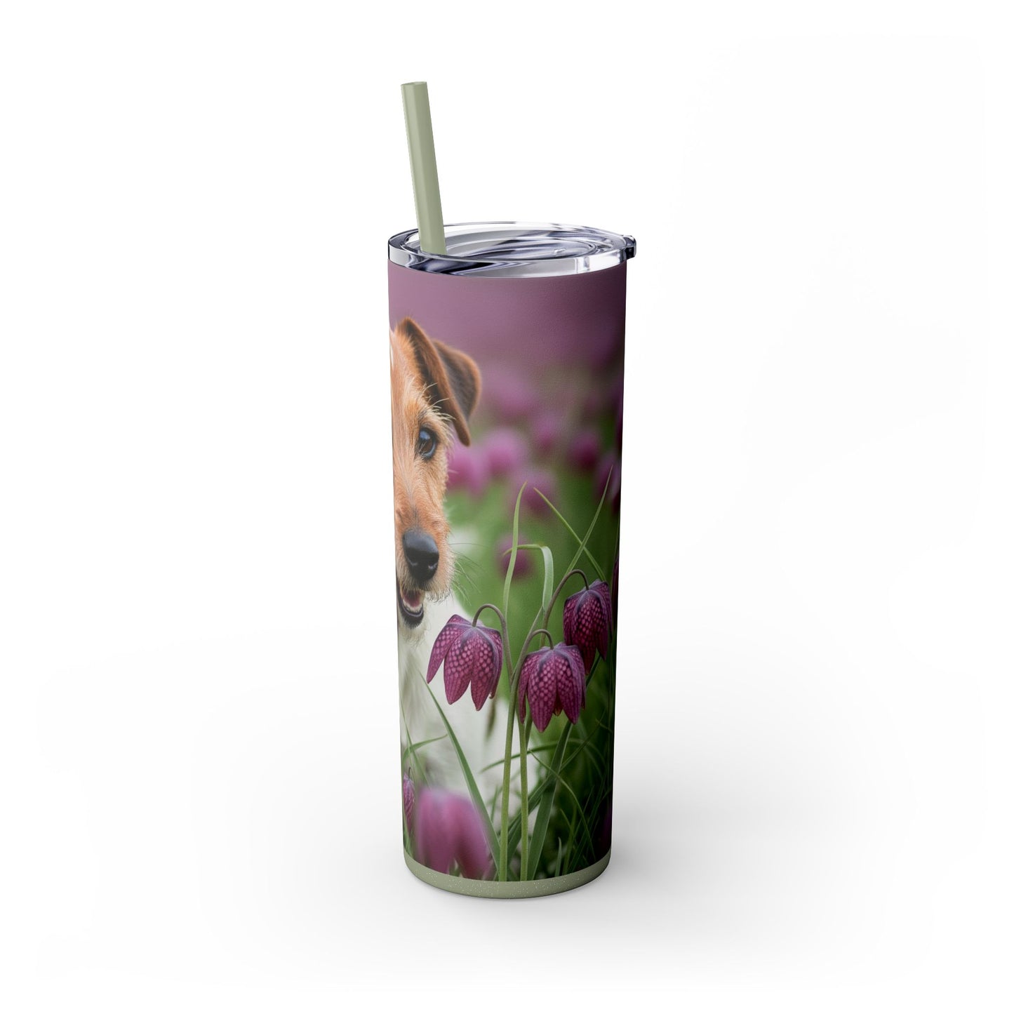 Russell Terrier Tumbler with Straw, 20oz