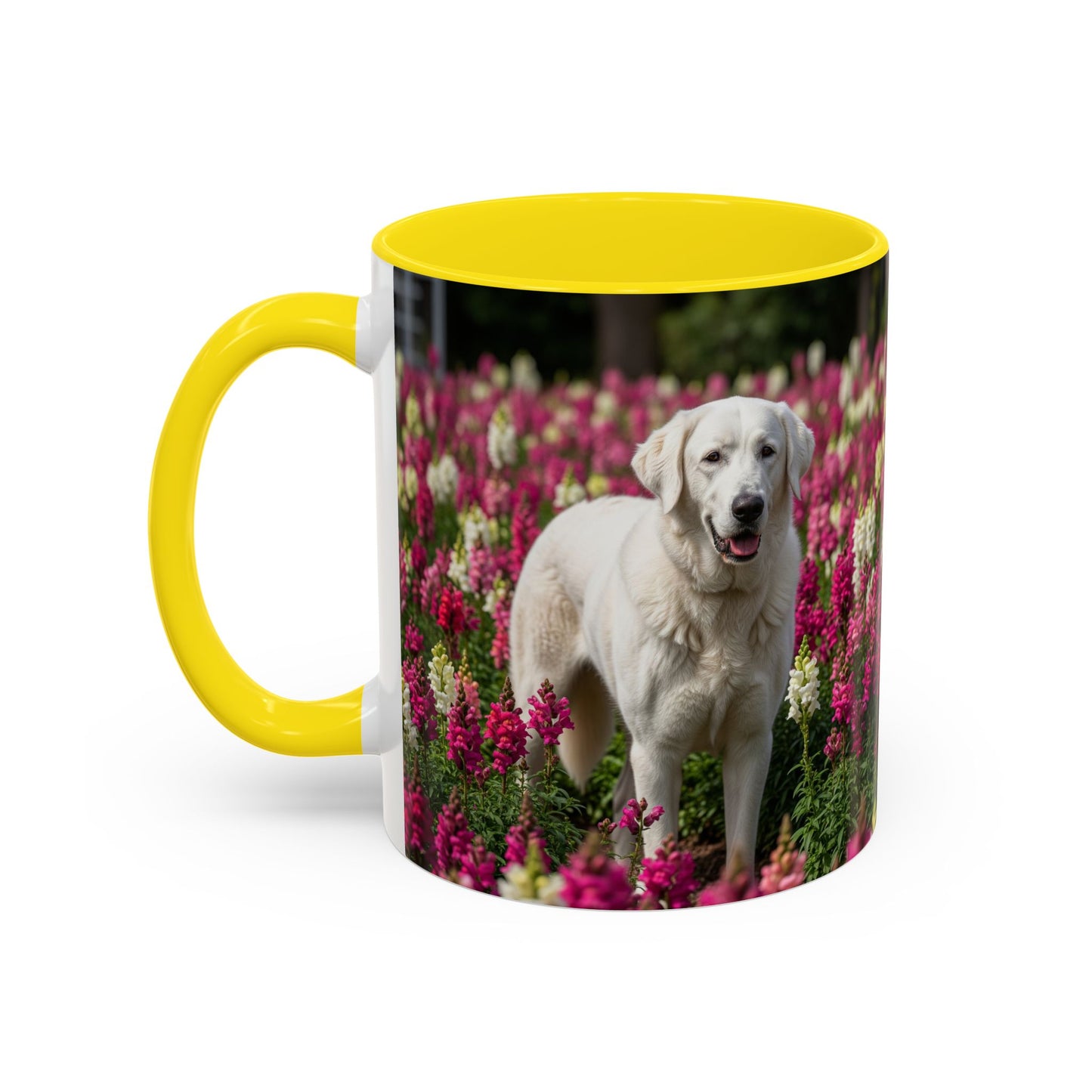 Estrela Mountain Dog Accent Coffee Mug - Perfect Gift for Dog Lovers