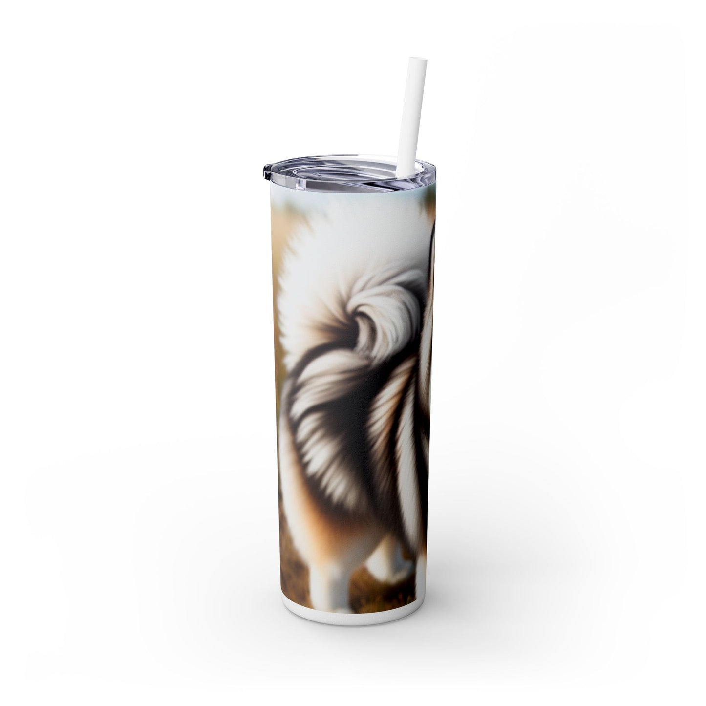 Pomsky Tumbler with Straw, 20oz