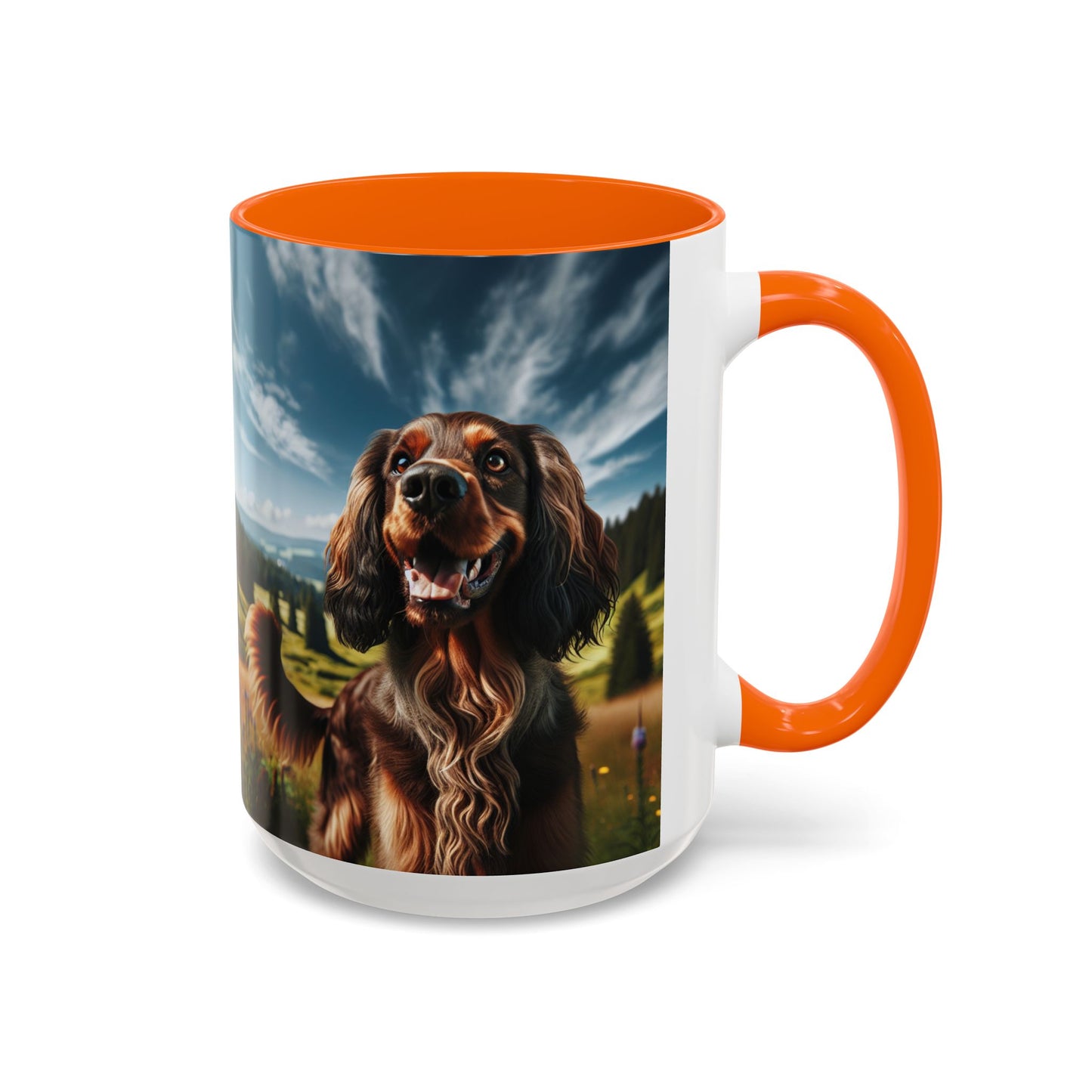 Deutscher Wachtelhund Accent Coffee Mug - Perfect Gift for Dog Lovers