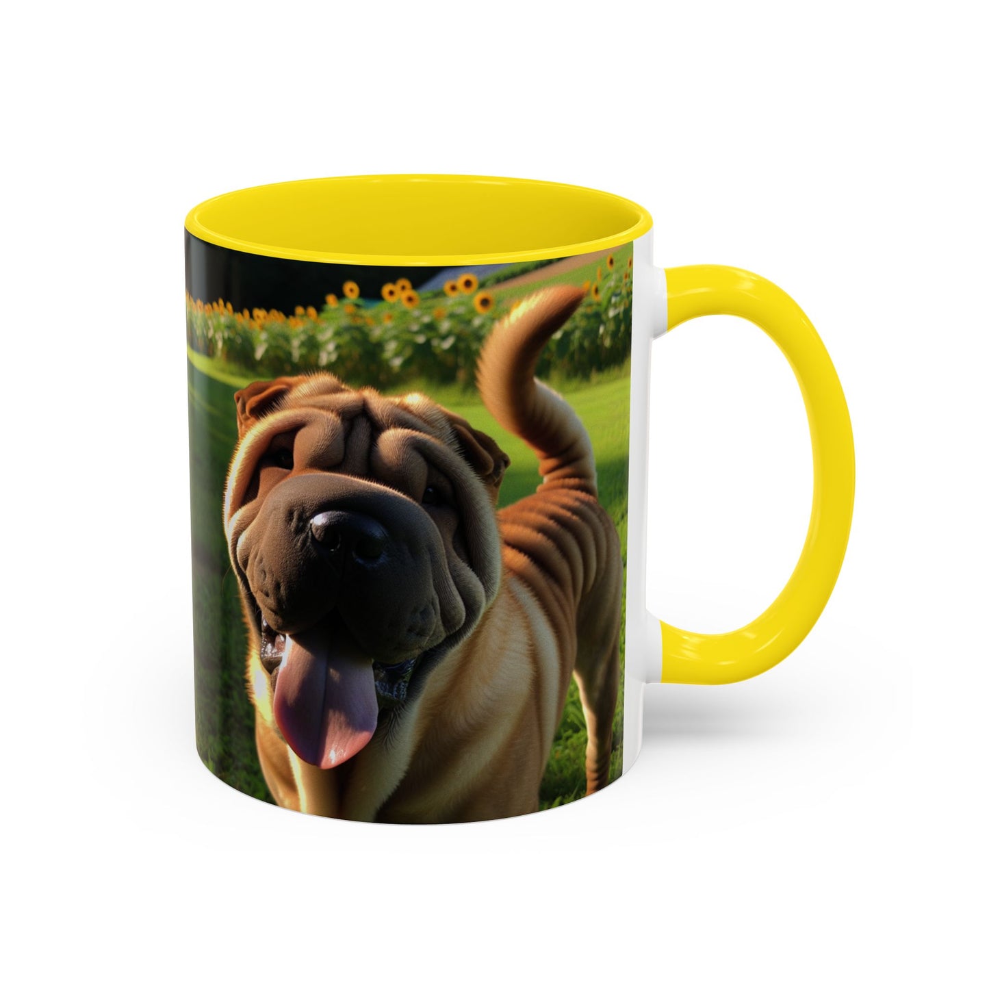 Shar-Pei Accent Coffee Mug - Perfect Gift for Dog Lovers
