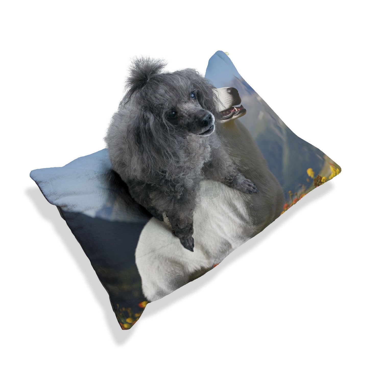 White Swiss Shepherd Dog Pet Bed