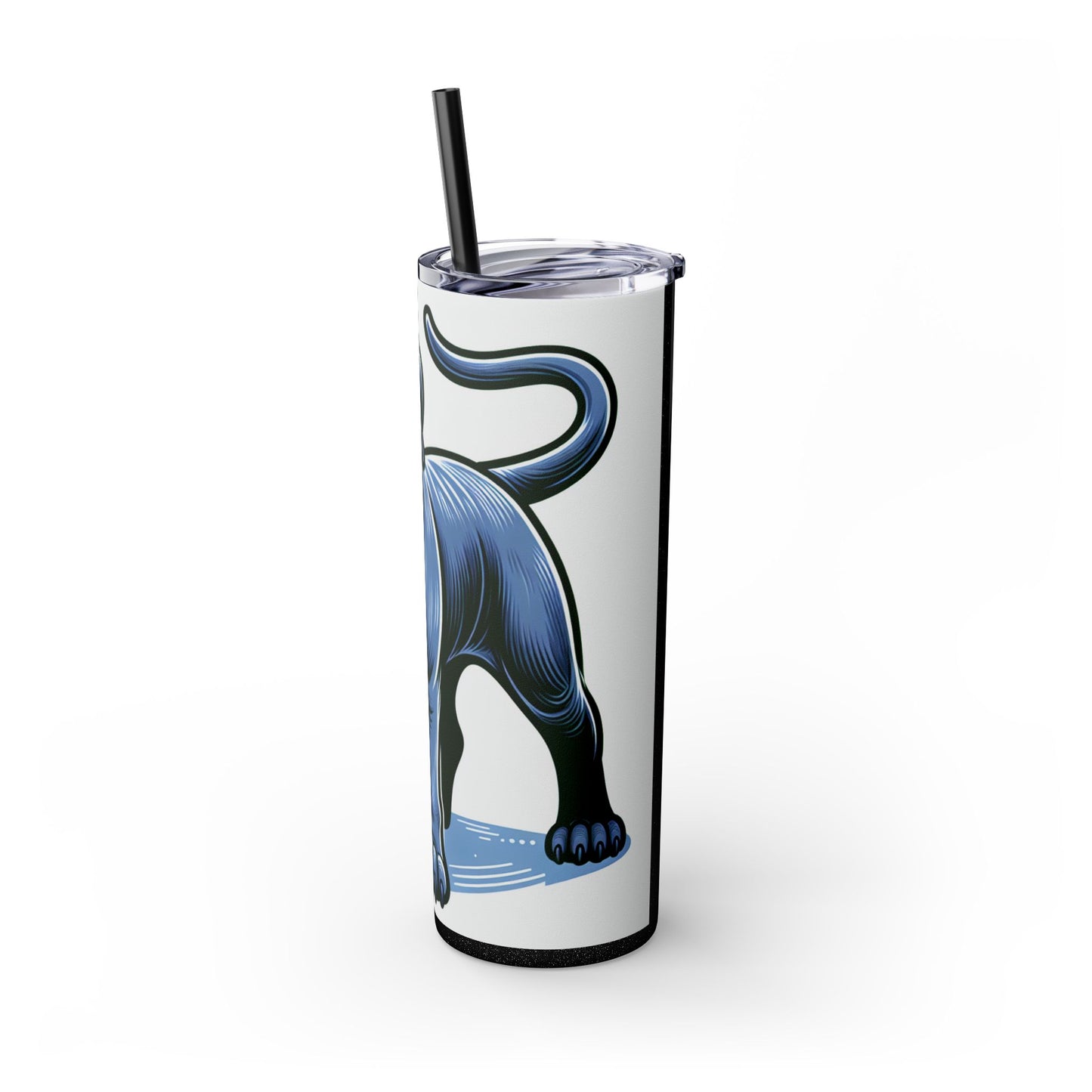 Neapolitan Mastiff Tumbler with Straw, 20oz