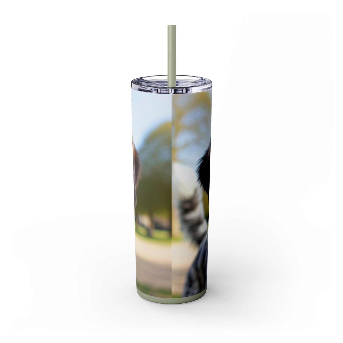 Braque Francais Pyrenean Tumbler with Straw, 20oz