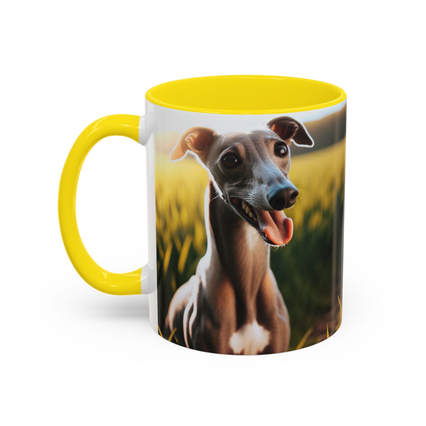 Greyhound Accent Coffee Mug - Perfect Gift for Dog Lovers