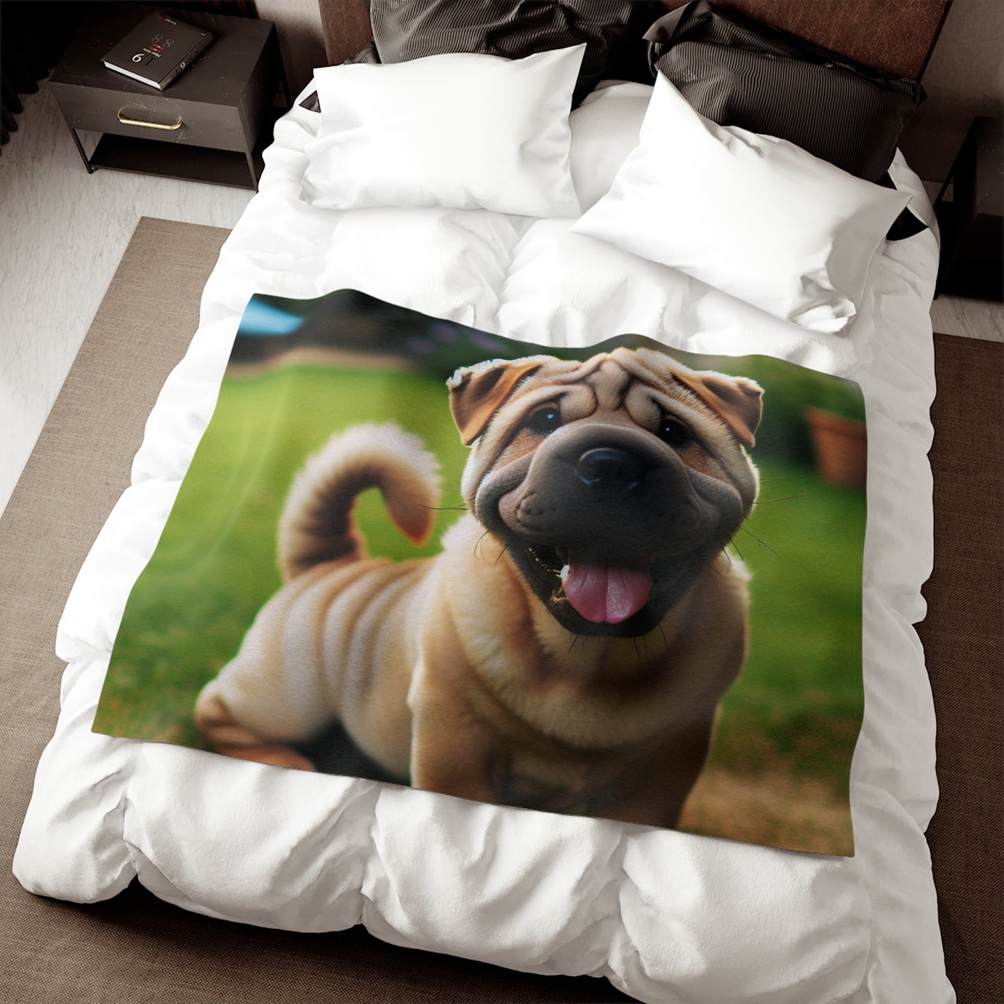 Ori Pei Sweatshirt Blanket