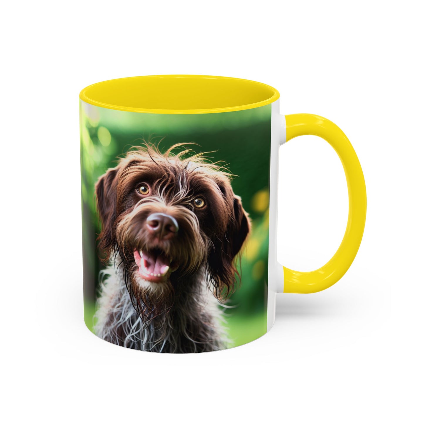 German Wirehaired Pointer Accent Coffee Mug - Perfect Gift for Dog Lovers