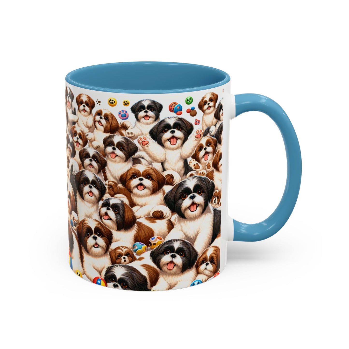 Shih Tzu Accent Coffee Mug - Perfect Gift for Dog Lovers
