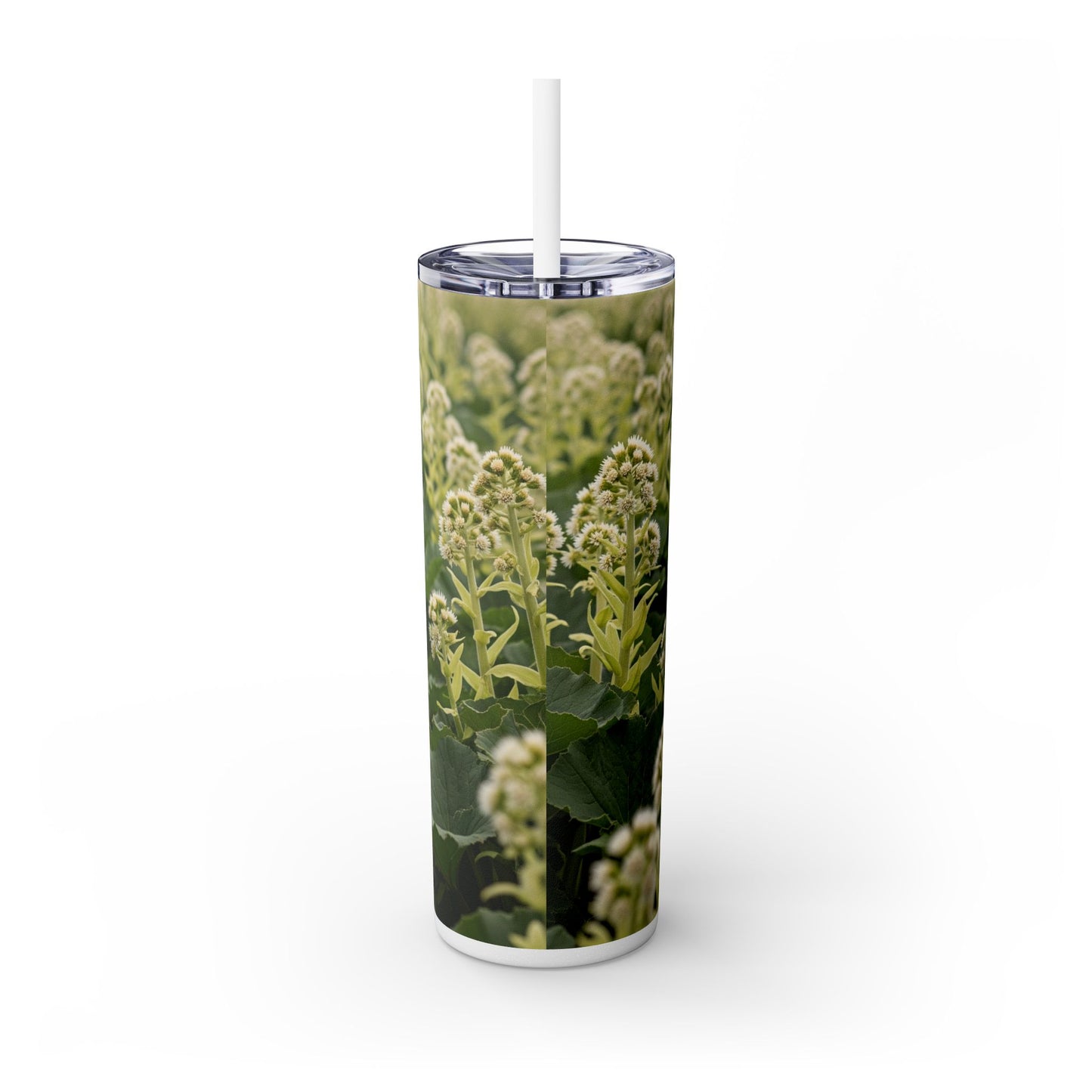 Standard Schnauzer Skinny Tumbler with Straw, 20oz