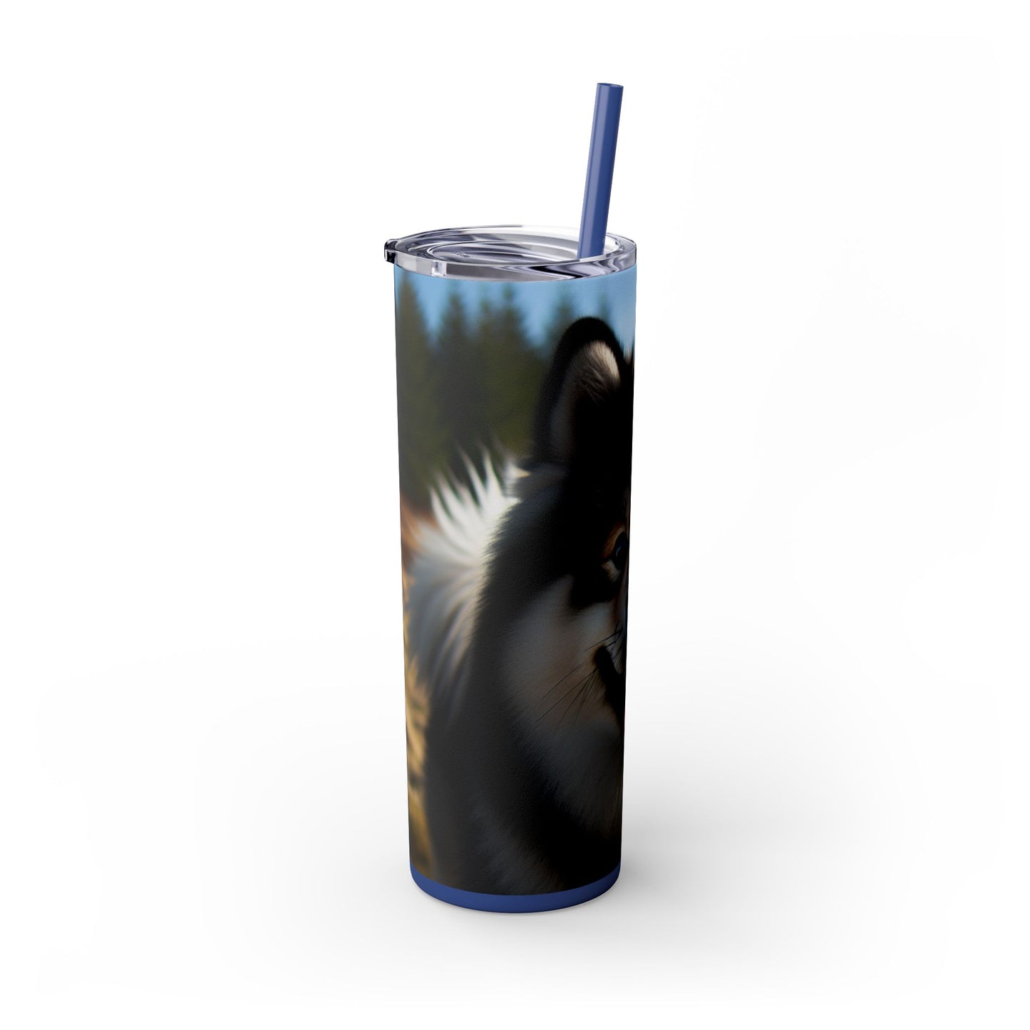 Norwegian Buhund Tumbler with Straw, 20oz