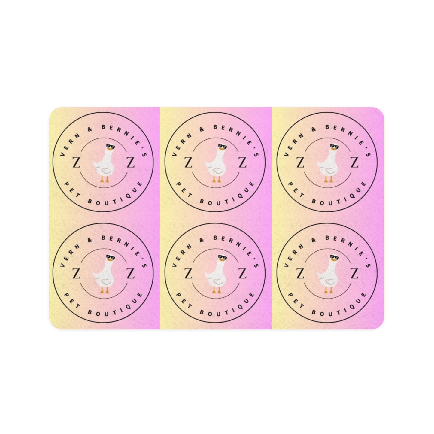 Pet Food Mat (12x18) - Vern and Bernie's