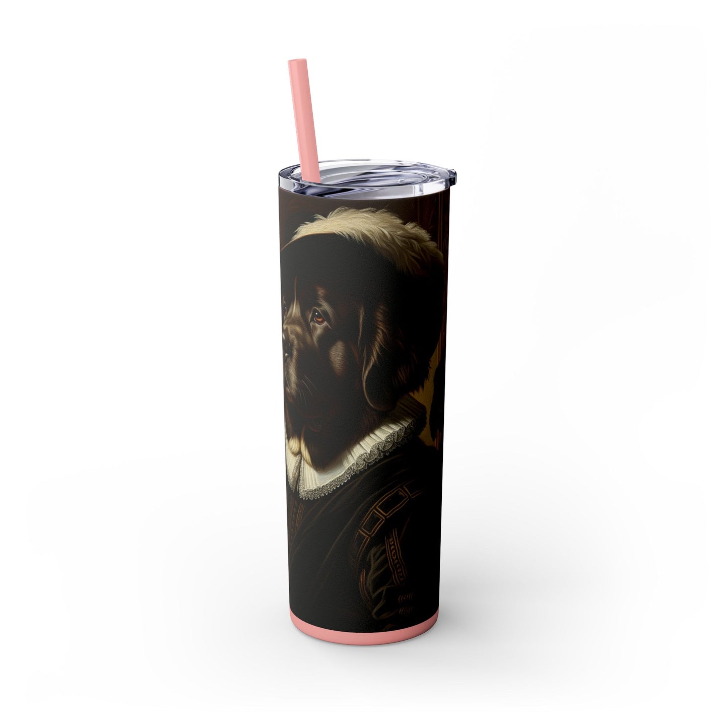 Newfoundland Skinny Tumbler with Straw, 20oz