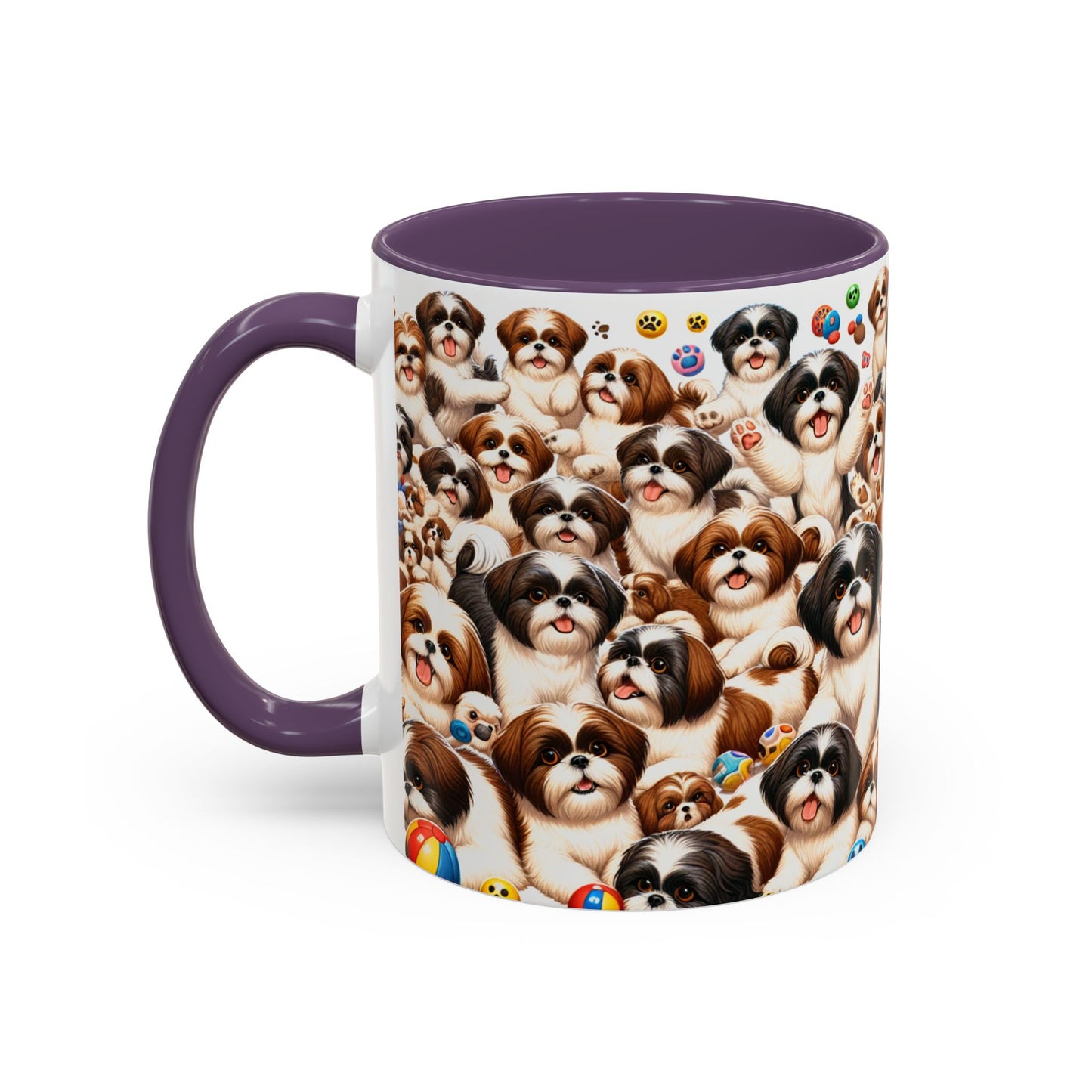 Shih Tzu Accent Coffee Mug - Perfect Gift for Dog Lovers