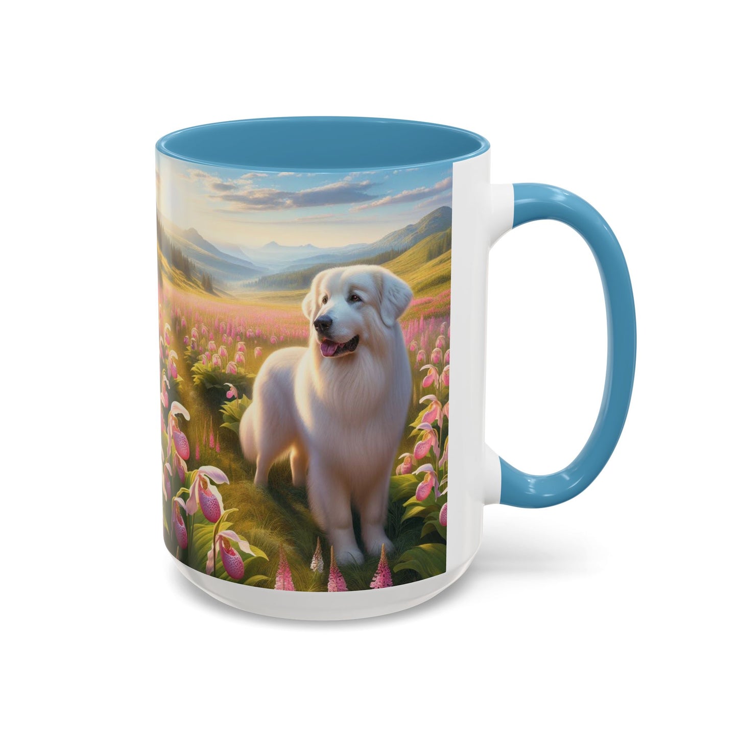 Great Pyrenees Accent Coffee Mug - Perfect Gift for Dog Lovers